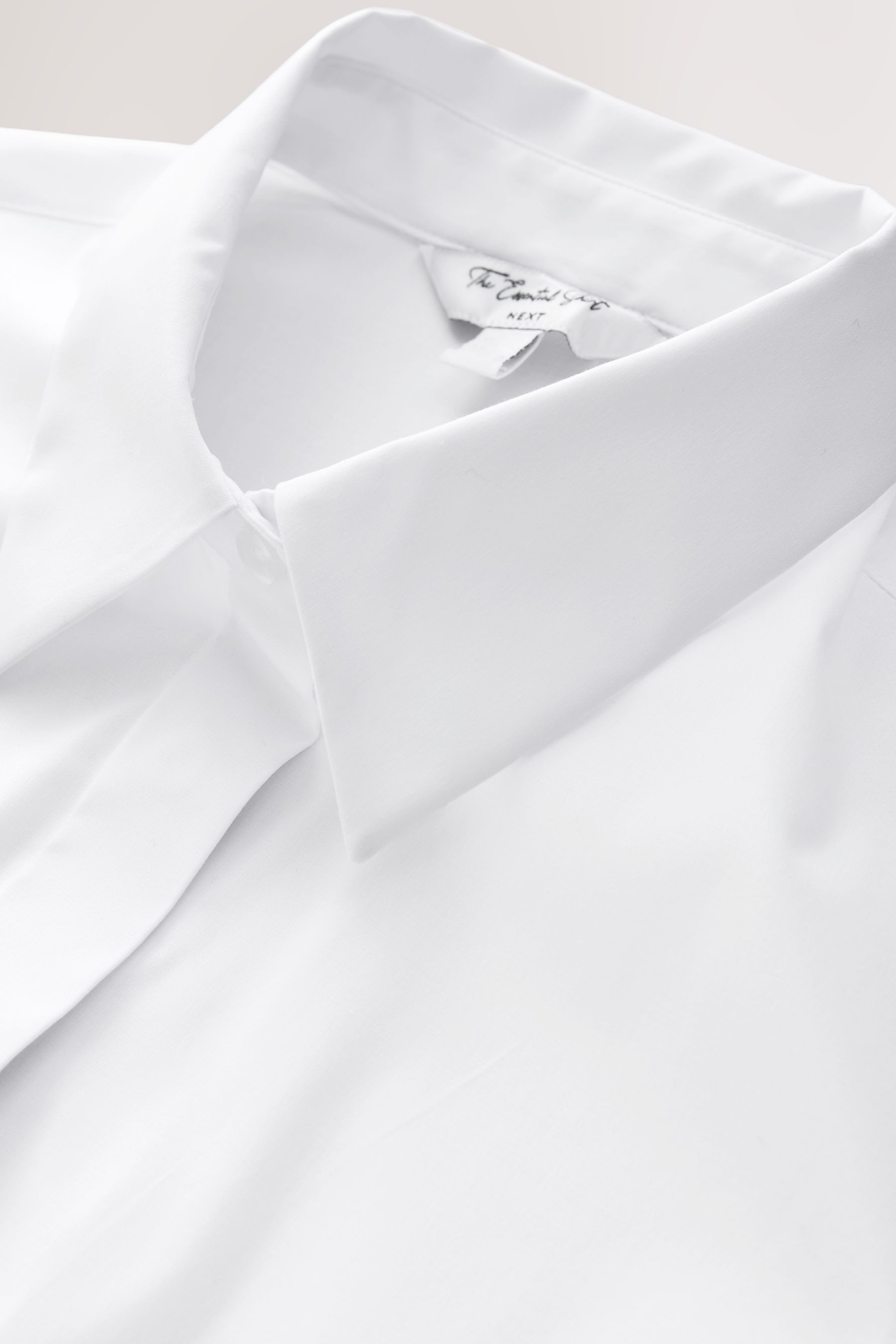 Next Hemdbluse Essential Kurzarmshirt für die vollere Brust (1-tlg)