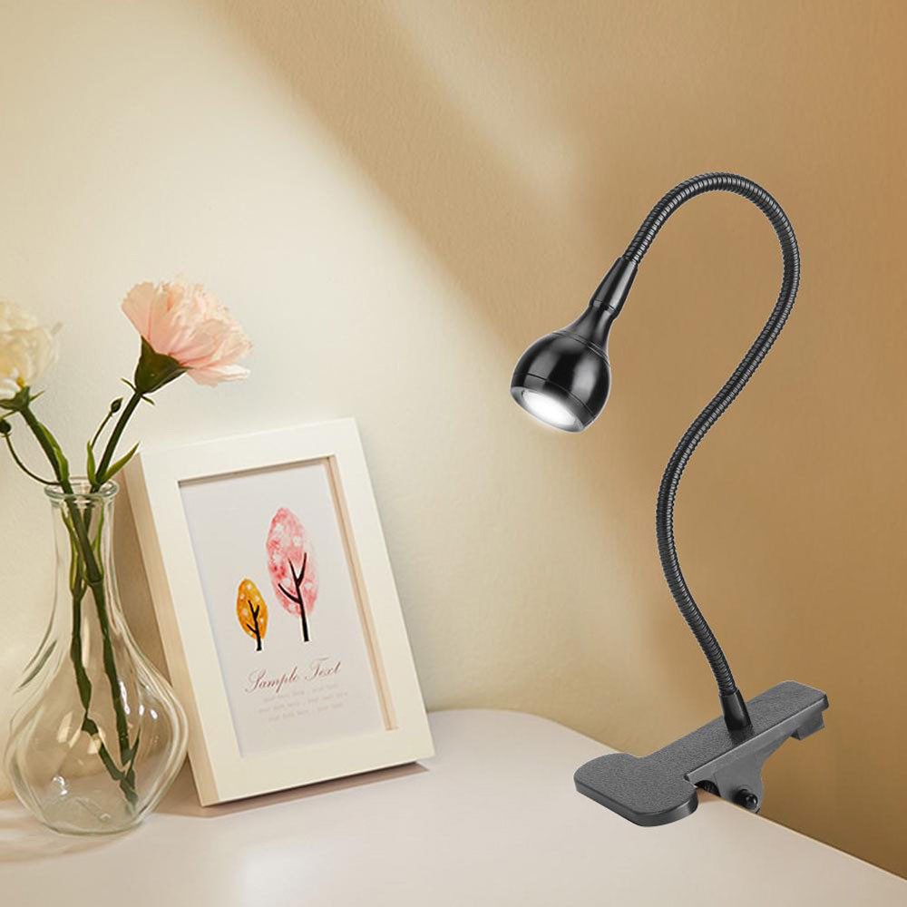 Rosnek LED Klemmtischleuchte LED-Leselicht, Clip-on Schreibtischlampe, günstig online kaufen