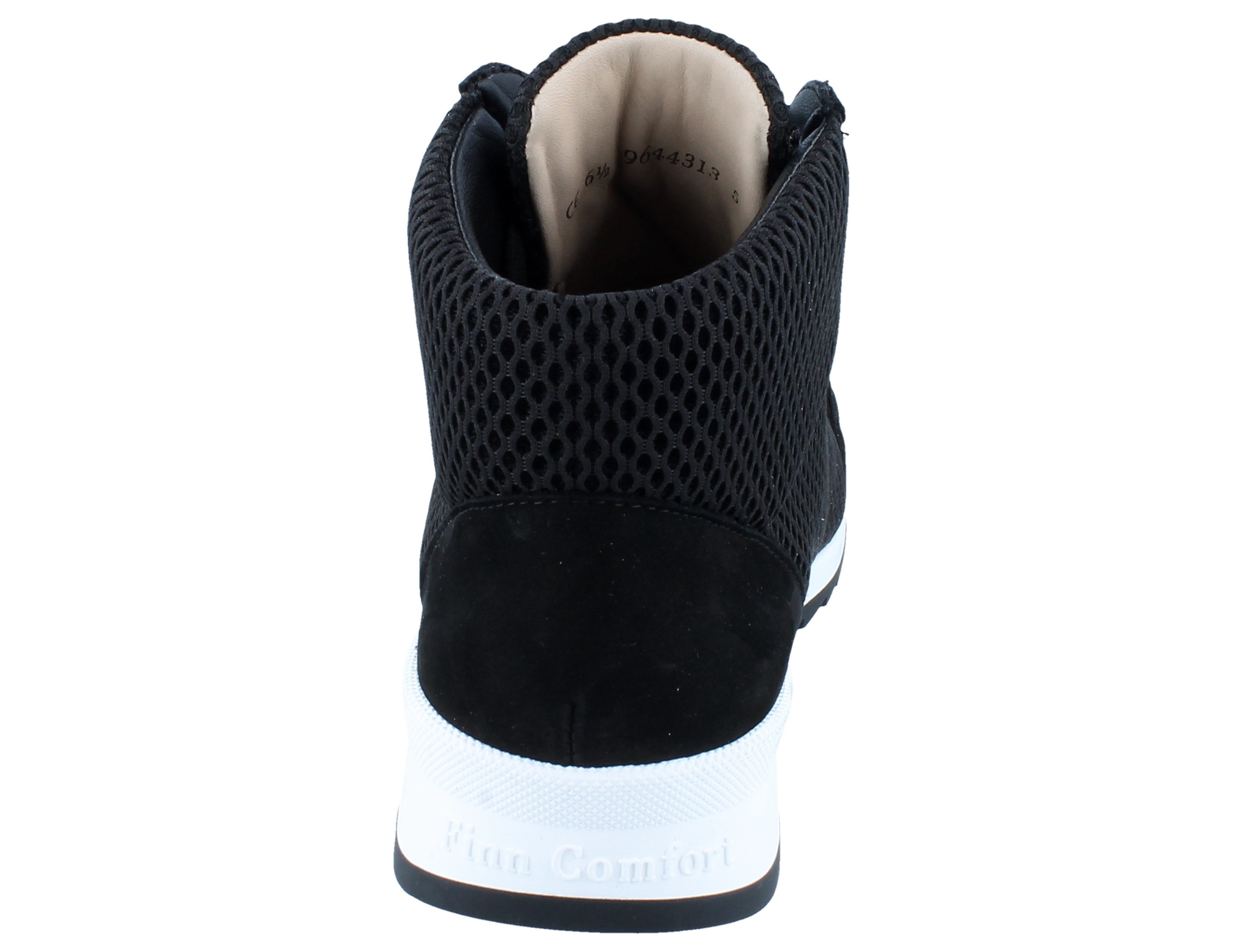 Finn Comfort FINN COMFORT Linares Damen Schnürschuhe knöchelhoch schwarz Stiefel Wechselfußbett