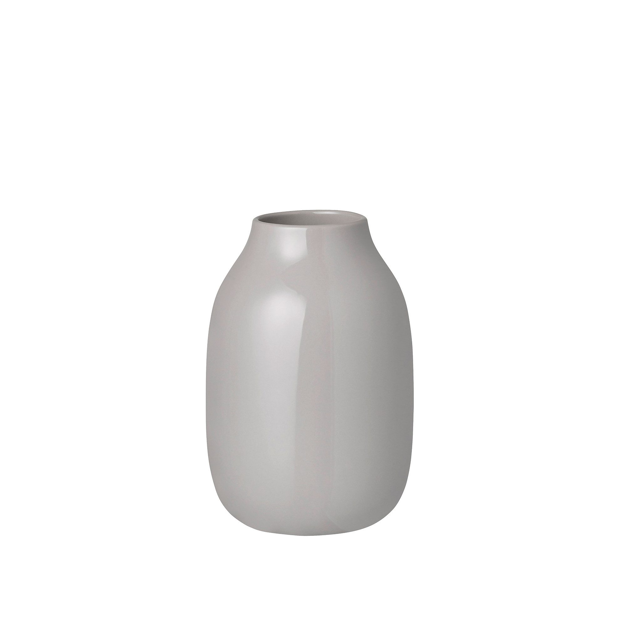 blomus Dekovase -COLORA- Vase: Handgefertigte Eleganz mit matter Oberfläche, Handgefertigt, Keramik & Porzellan, Matt, Schutznoppen, Zeitloses Design
