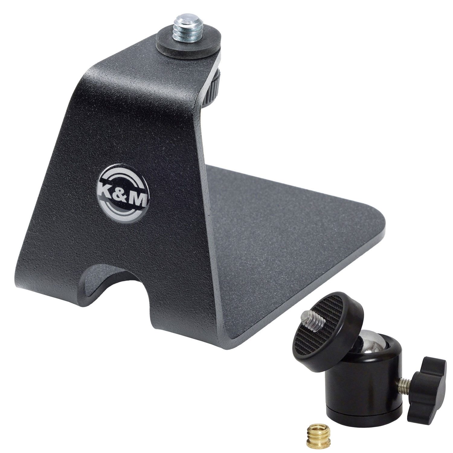 K-M 23240 Tischstativ für Mikrofon mit Kugelgelenk-Adapter Tischstativ