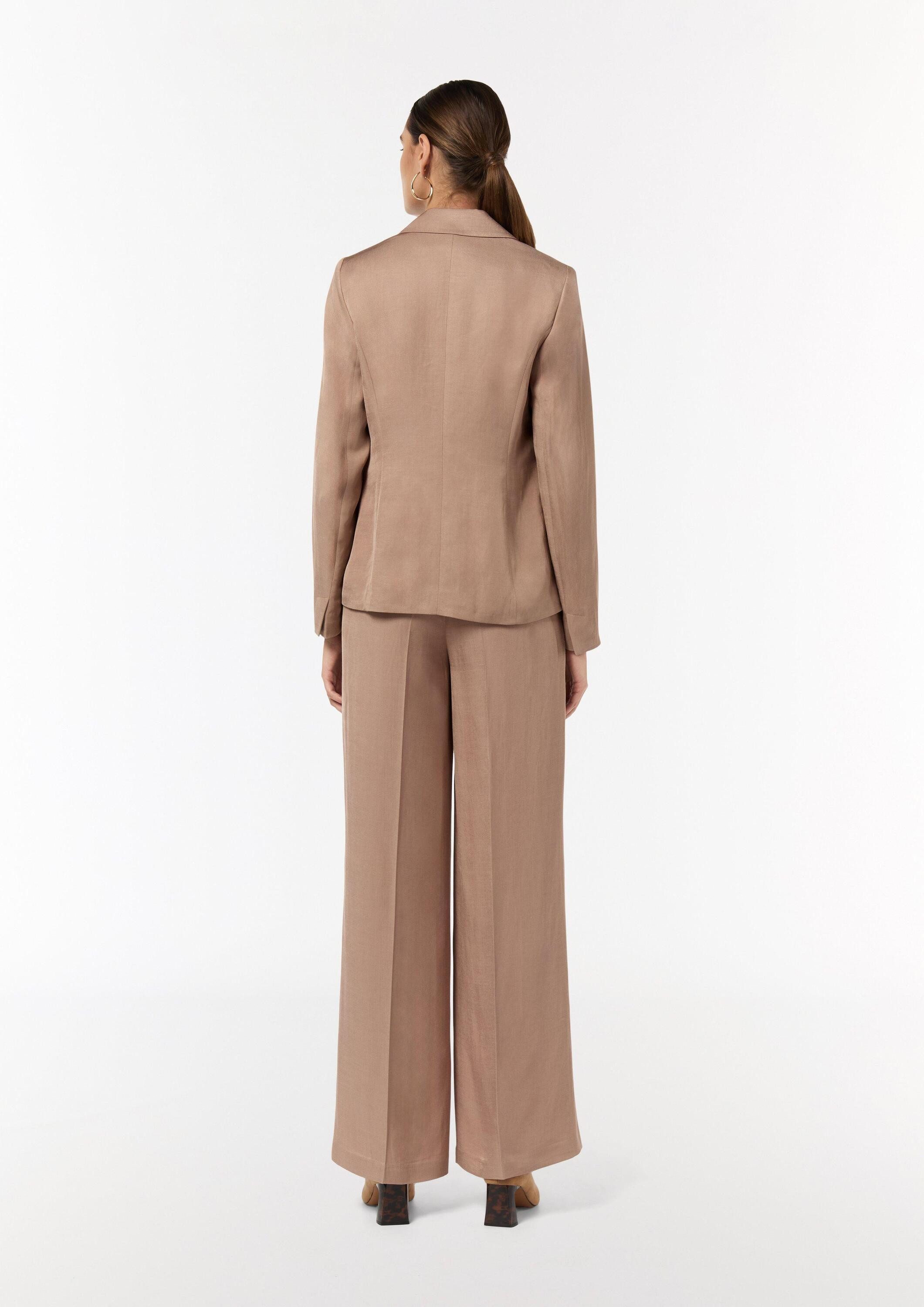 comma Jackenblazer Indoor-Blazer Blazer aus Leinenmix
