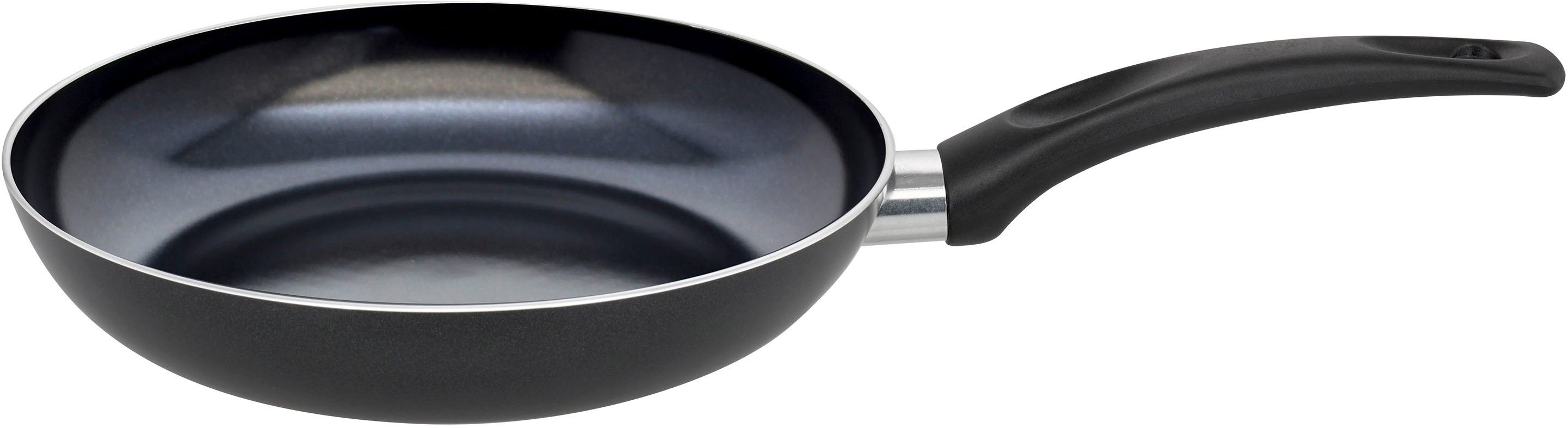 Elo - Meine Küche Pfannen-Set Prima Cucina 6 teilig, Aluminium (Set, 6-tlg., 1x Bratpfanne Ø 20/24/28 cm, 1x Grillzange, 2x Stapelschutz), Induktion – Bild 4 von 5