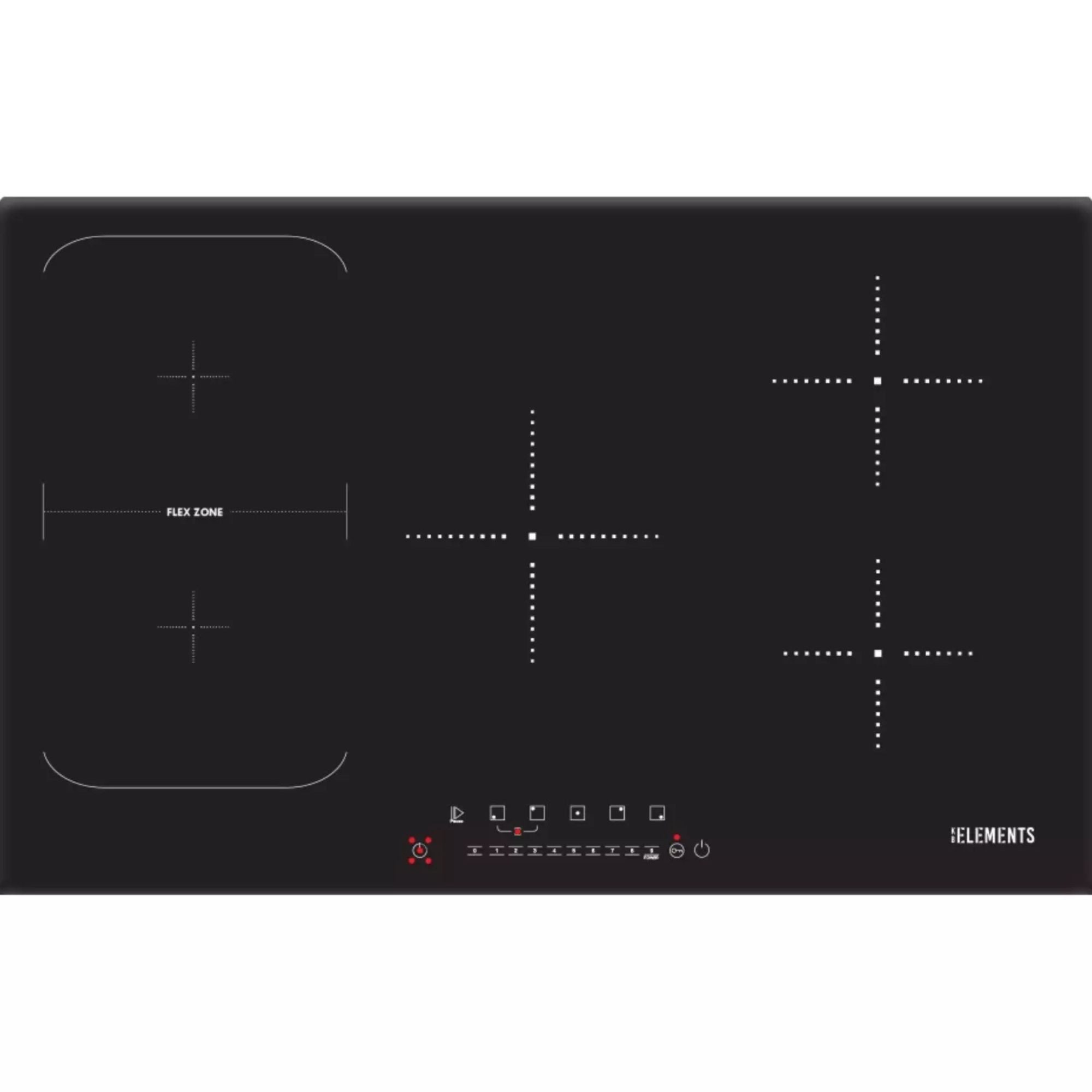 KB Elements Induktions-Kochfeld ELK105PF, Powerboost, Timer, Touch Control, FLEX, 9400 W