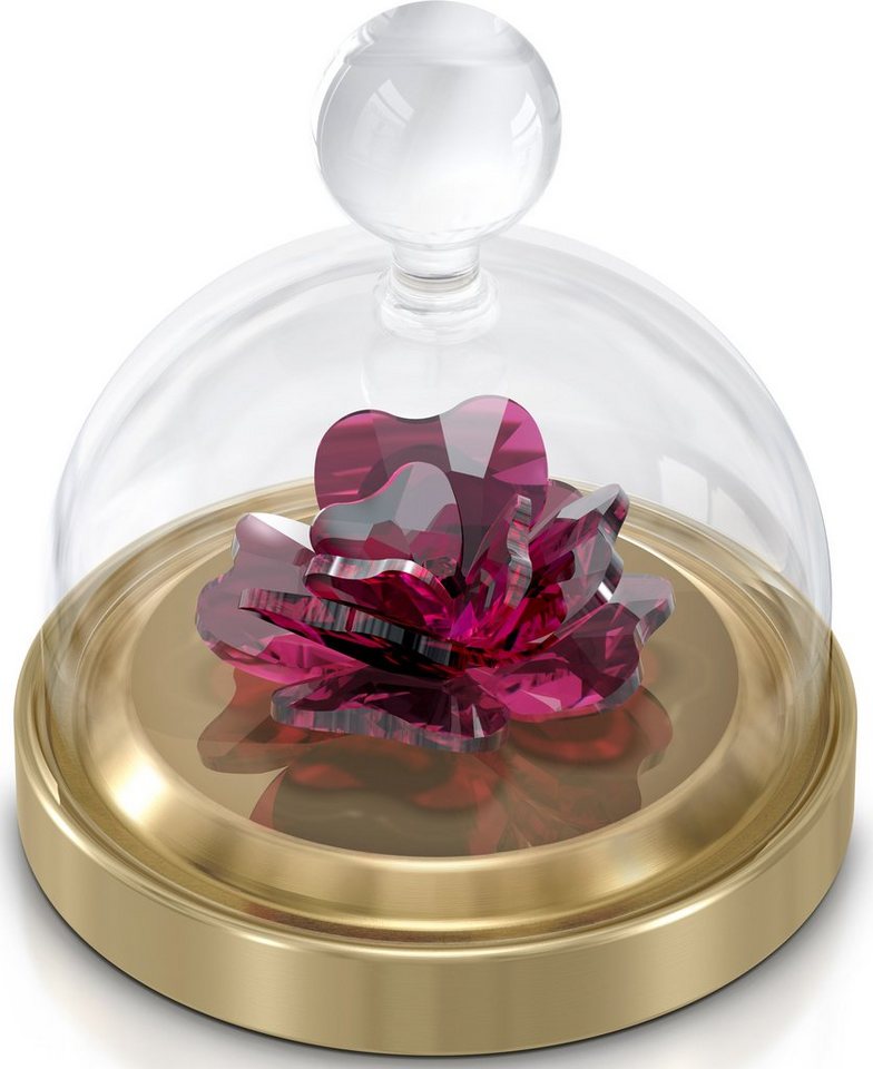 Swarovski Dekoobjekt Garden Tales Rose Glasglocke, Klein, 5619223 (Set, 3 St),  Swarovski® Kristall