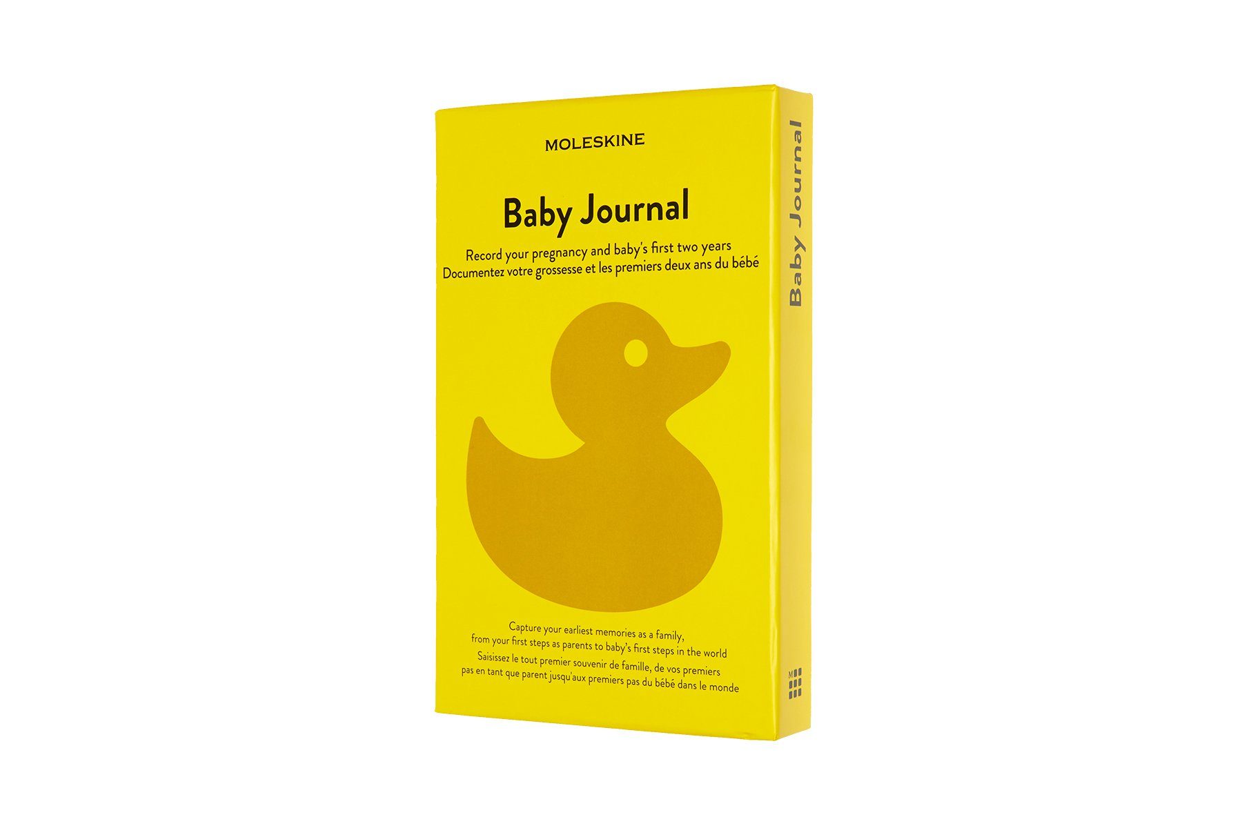 MOLESKINE Notizbuch, Passion Journal Baby - Groß (13x21) - mit festem Einband - 70g-Papier - Gelb