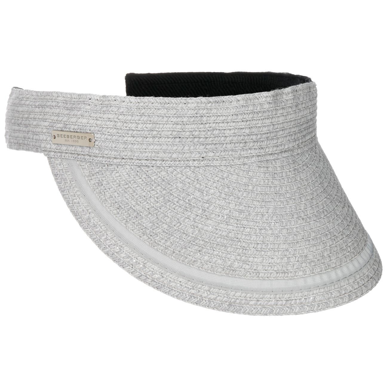 Seeberger Visor (1-St) Visor mit Schirm hellgrau