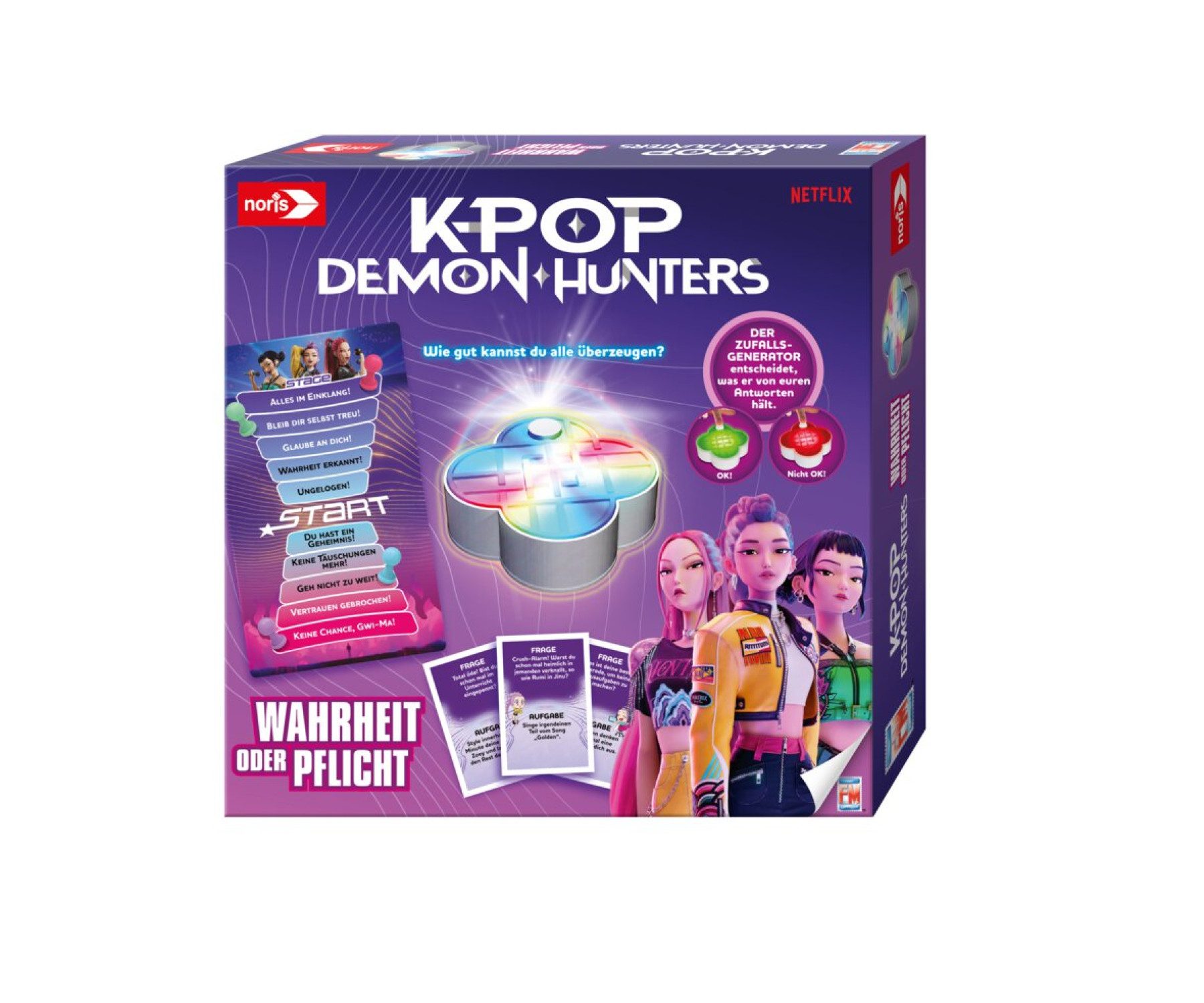Noris Spiel K-POP, Demon Hunters, Familienspiel