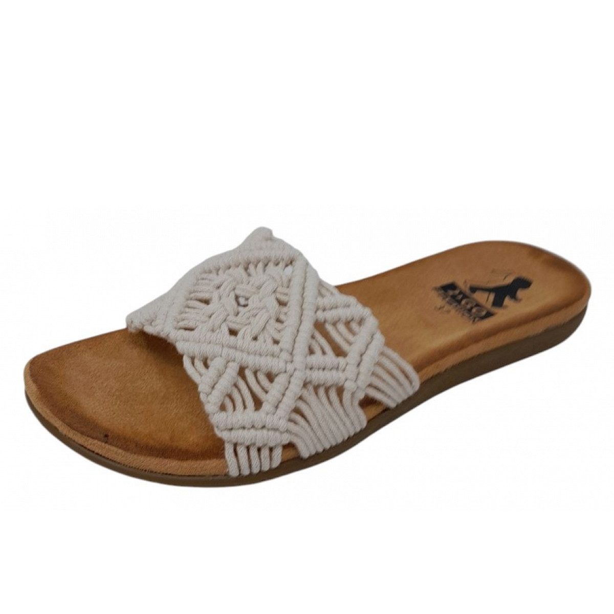 2GO FASHION Makramee Pantolette günstig online kaufen