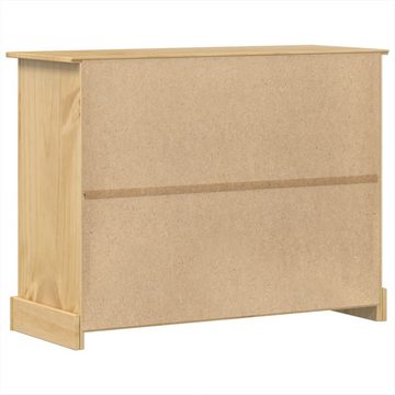 vidaXL Aufbewahrungsbox Kommode Corona 120x48x91 cm Massivholz Kiefer