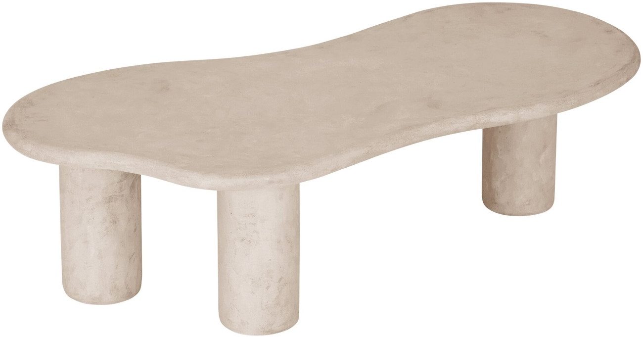 DTP Couchtisch Curva aus Mortex, Sand