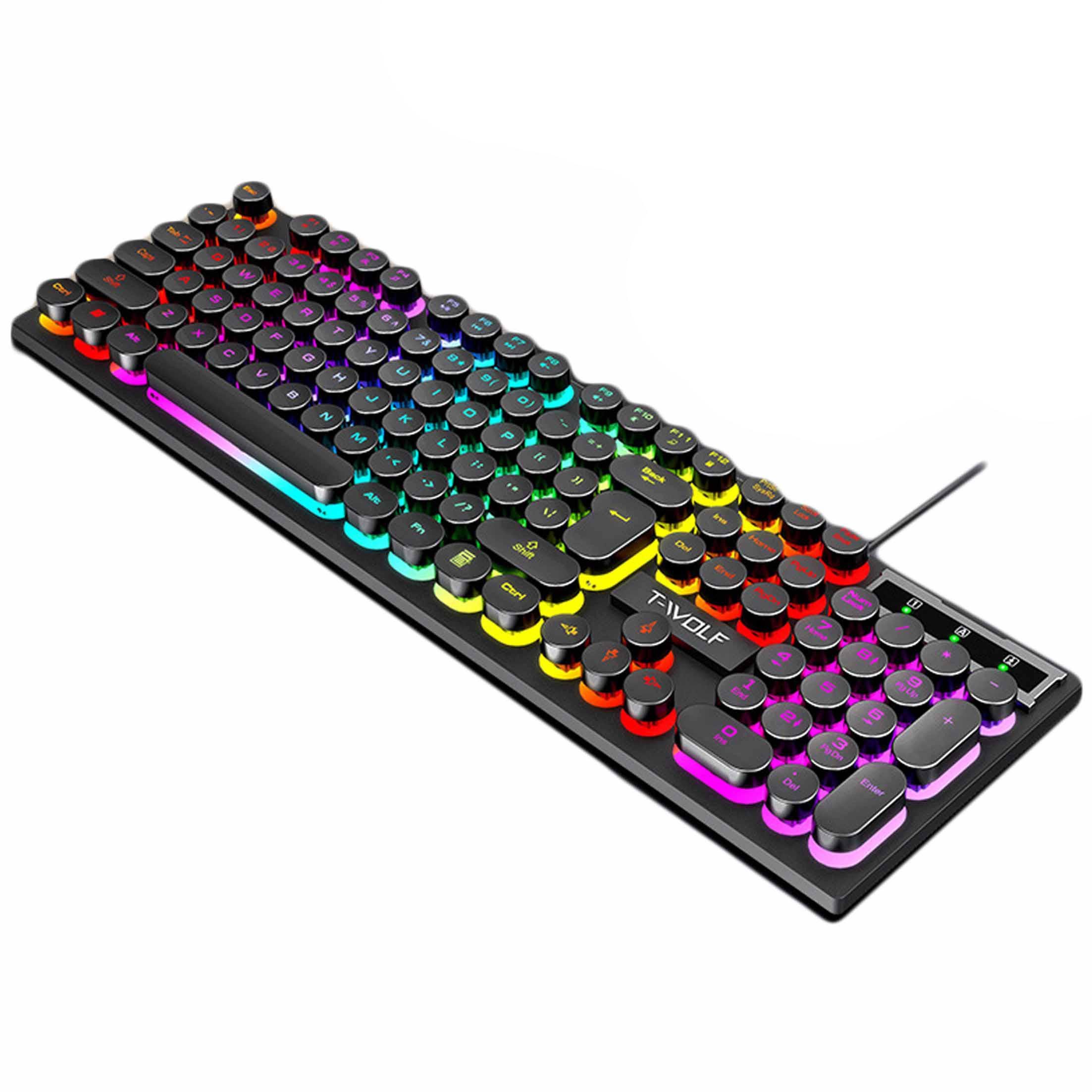 KINSI PC-Tastaturen, Gaming-Tastaturen, Wettbewerbs-Tastaturen Gaming-Tastatur