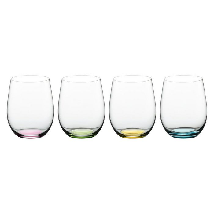 RIEDEL Glas Weinglas Happy O Weinbecher 320 ml 4er Set Glas