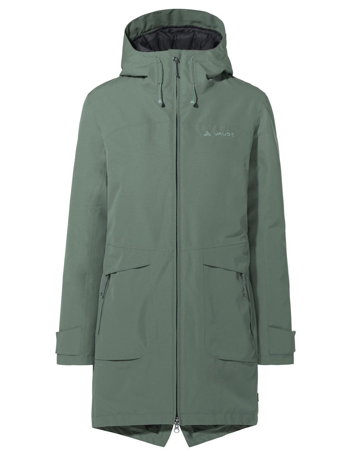 VAUDE Kurzmantel Wo Skomer Winter Parka III CS Outdoormantel, Winterjacke kuschlig warm dank PrimaLoft®-Wattierung mit viel Bauschvolumen