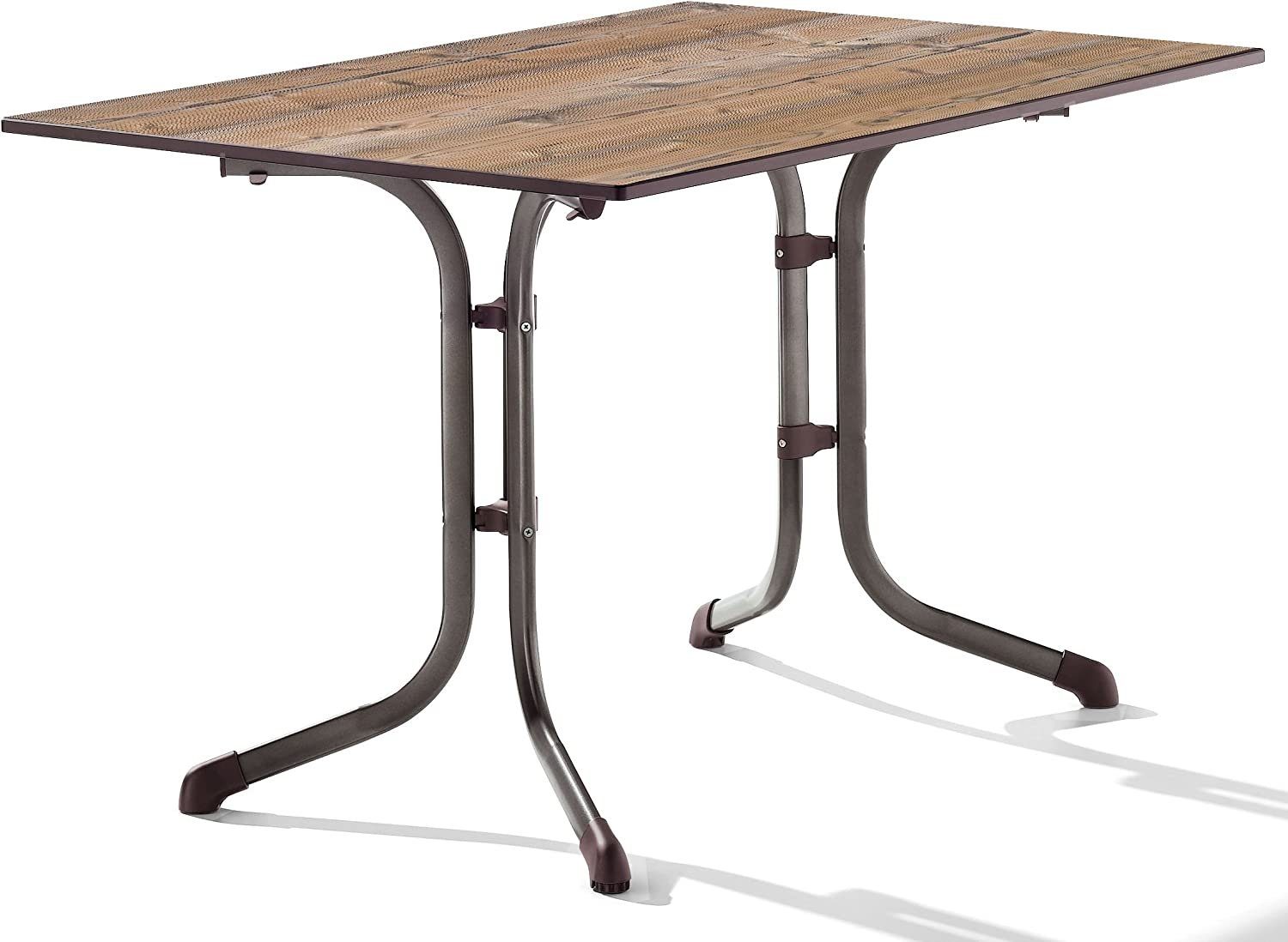 Sieger Gartenmöbel Gartentisch »Sieger Tisch 120 x 80 cm marone  Holzstruktur Fichte« online kaufen | OTTO