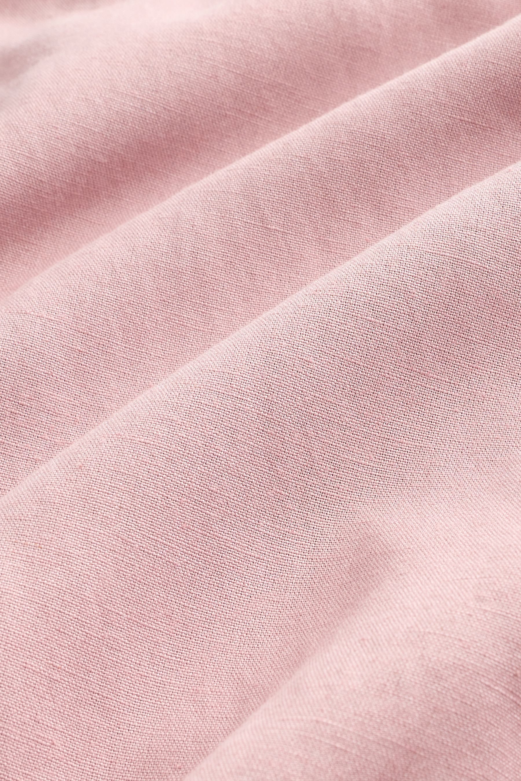 Next One-Shoulder-Kleid Gerüschtes One-Shoulder-Maxikleid mit Leinenanteil günstig online kaufen