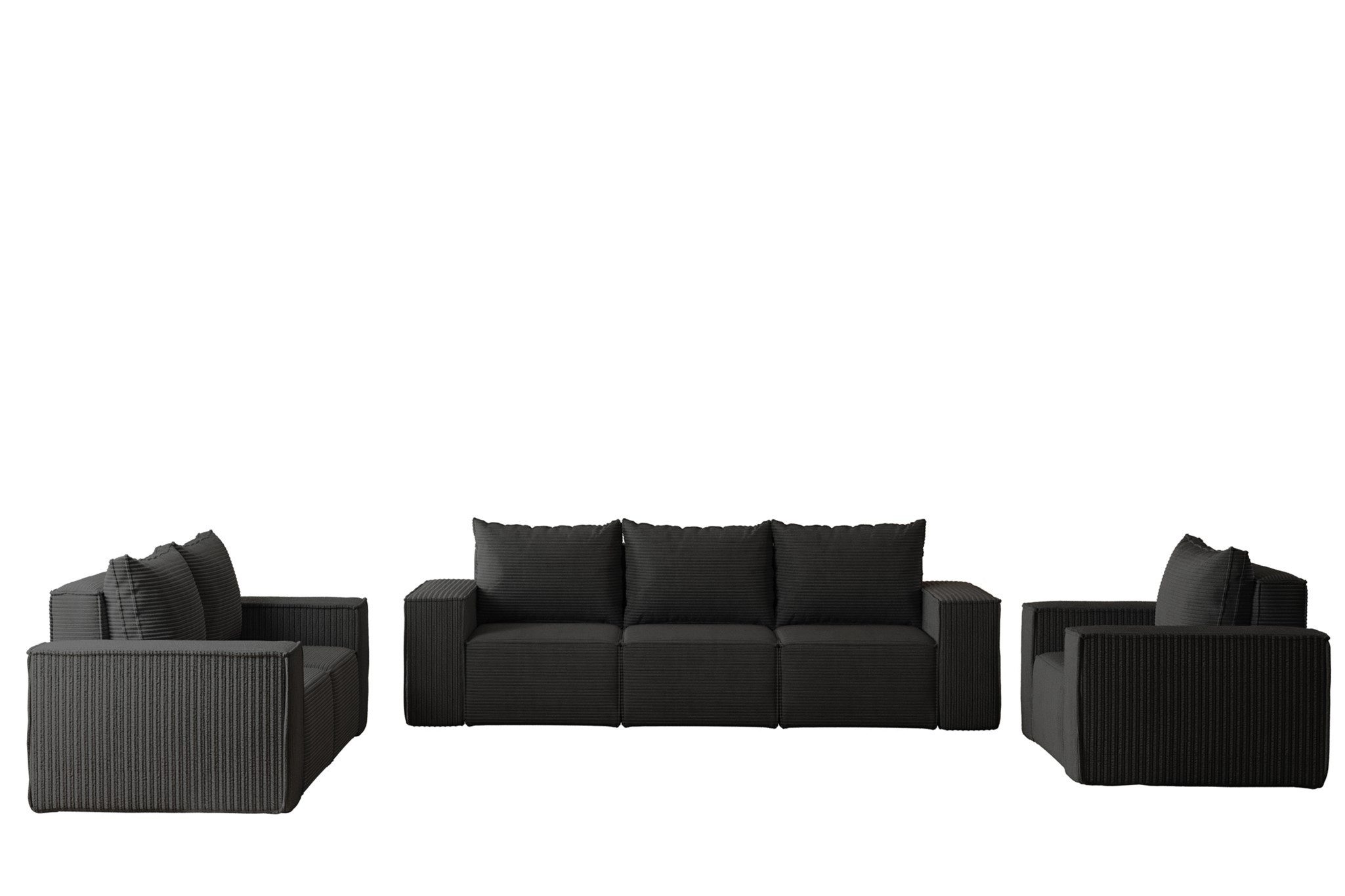Fun Möbel Polstergarnitur Sofa-Set Designersofa ESTELLE günstig online kaufen