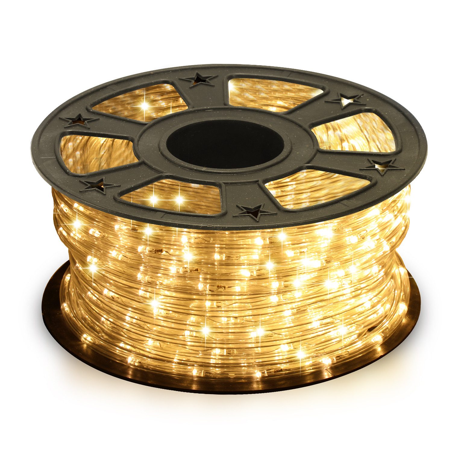 Lichterschlauch 10m-50m LED Lichterschlauch Bunt Lichterkette Lichtschlauch 8 Modi