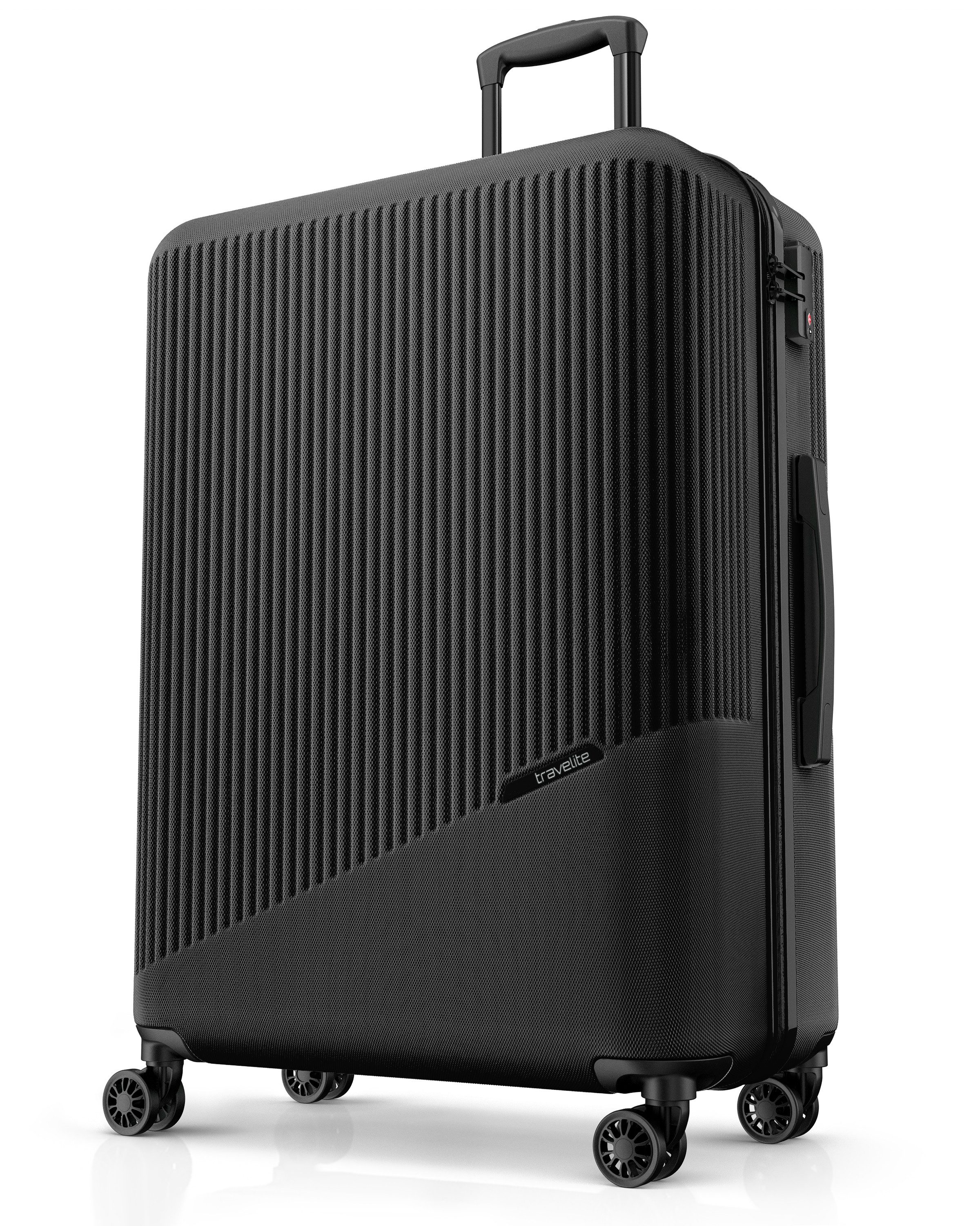 travelite Hartschalen-Trolley BALI Reisekoffer Hartschale, 4 Rollen, TSA-Schloss – robustes Reisegepäck