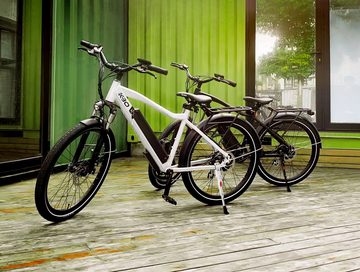 PRECORN Fahrradständer »Seitenständer 24 - 28 Zoll Rutschfester Gummiständer höhenverstellbar«