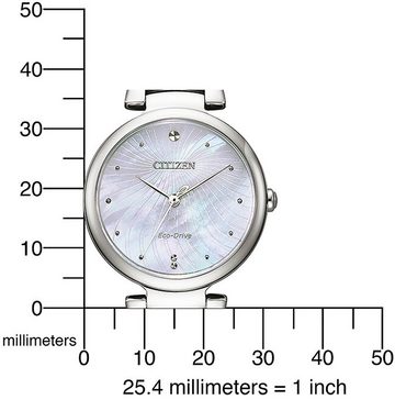 Citizen Solaruhr EM0850-80D, Armbanduhr, Damenuhr