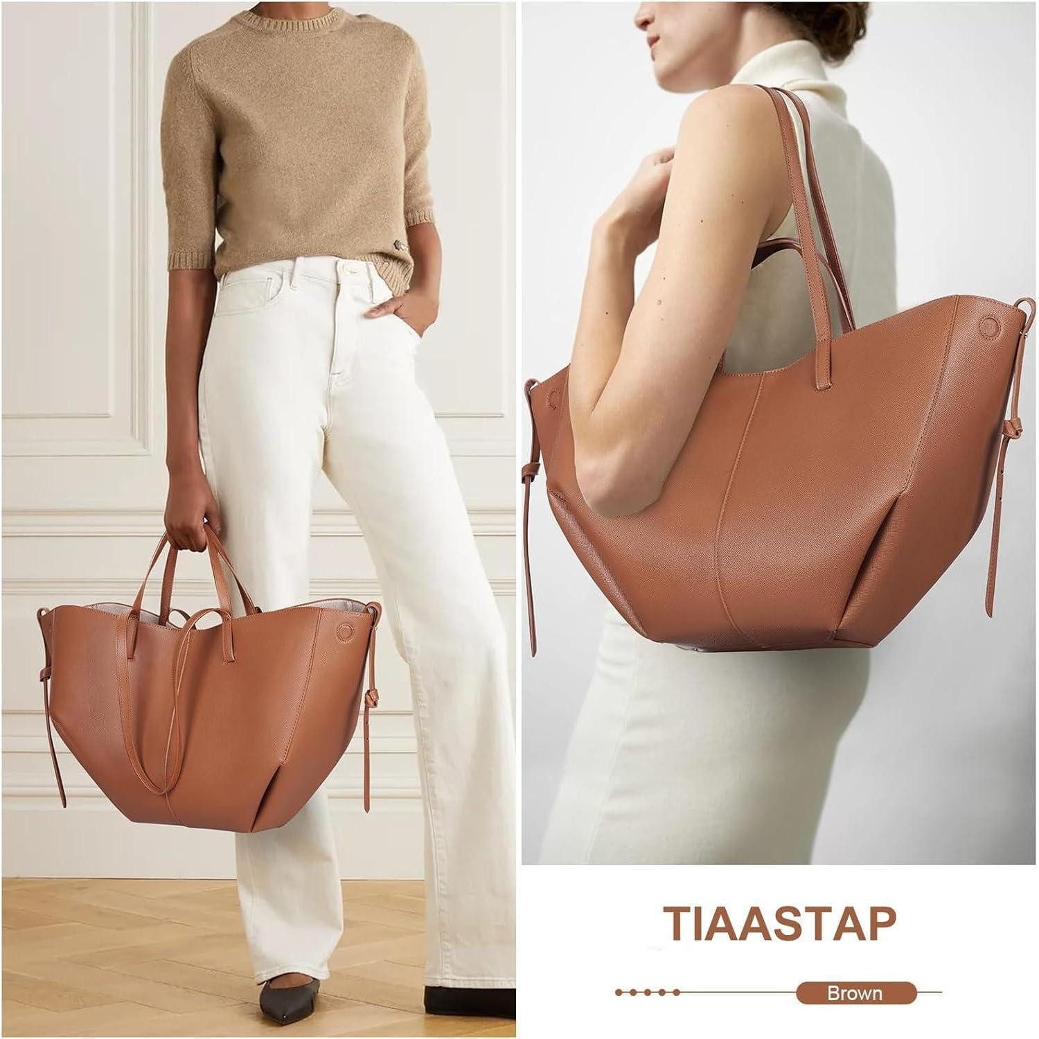 LuxusKollektion Handtasche TIAASTAP Kunstleder Tote Bag günstig online kaufen