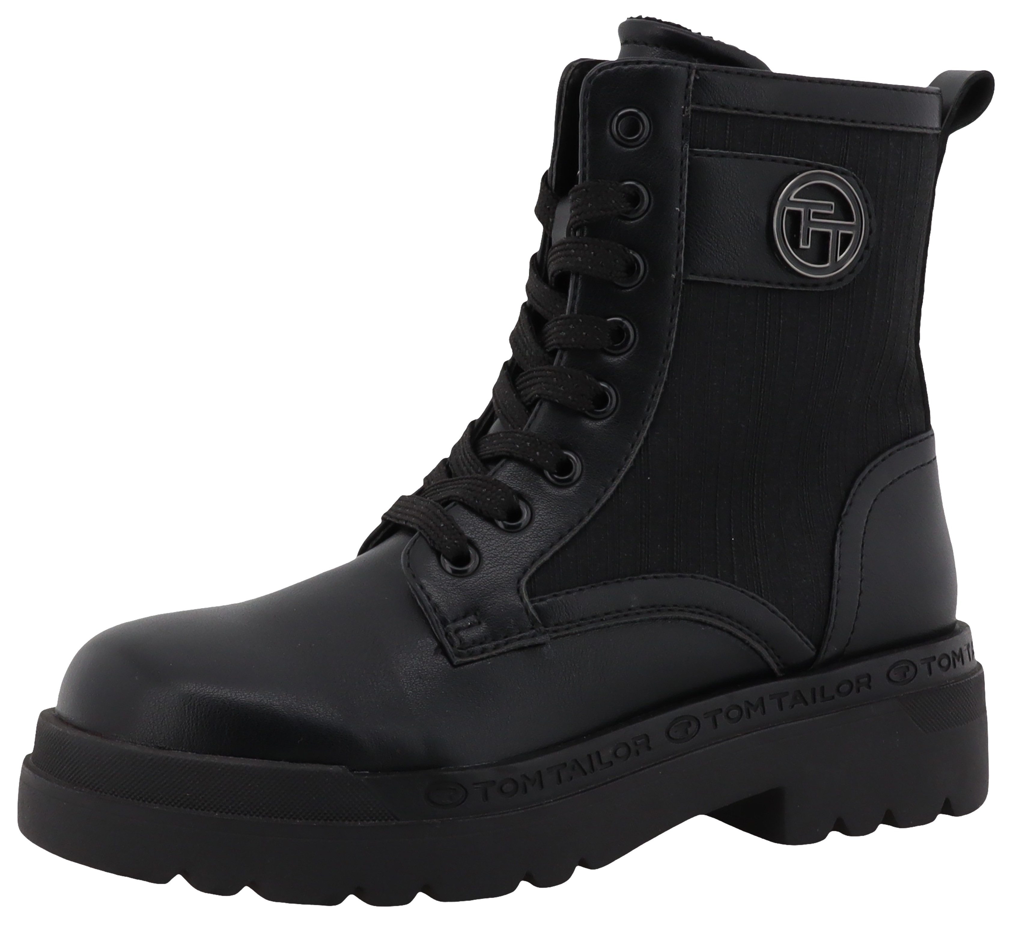 TOM TAILOR Schnürboots, Blockabsatz, Schnürstiefelette in günstig online kaufen