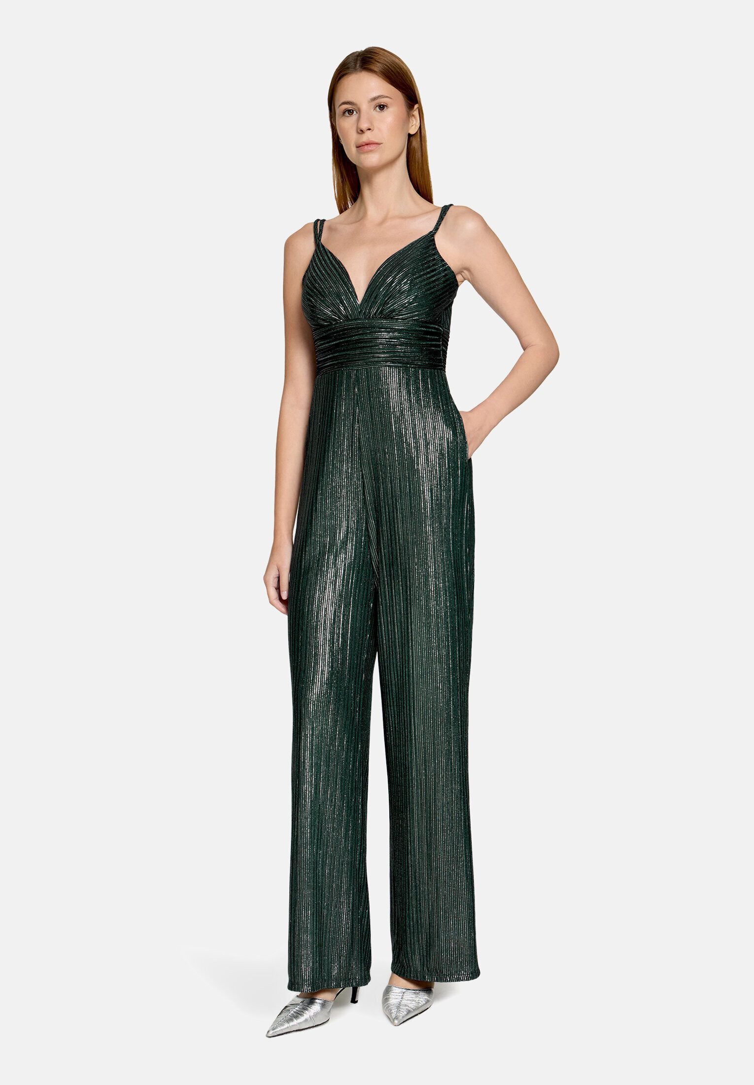 Vera Mont Overall Damen mit Glanzeffekt (1-tlg)