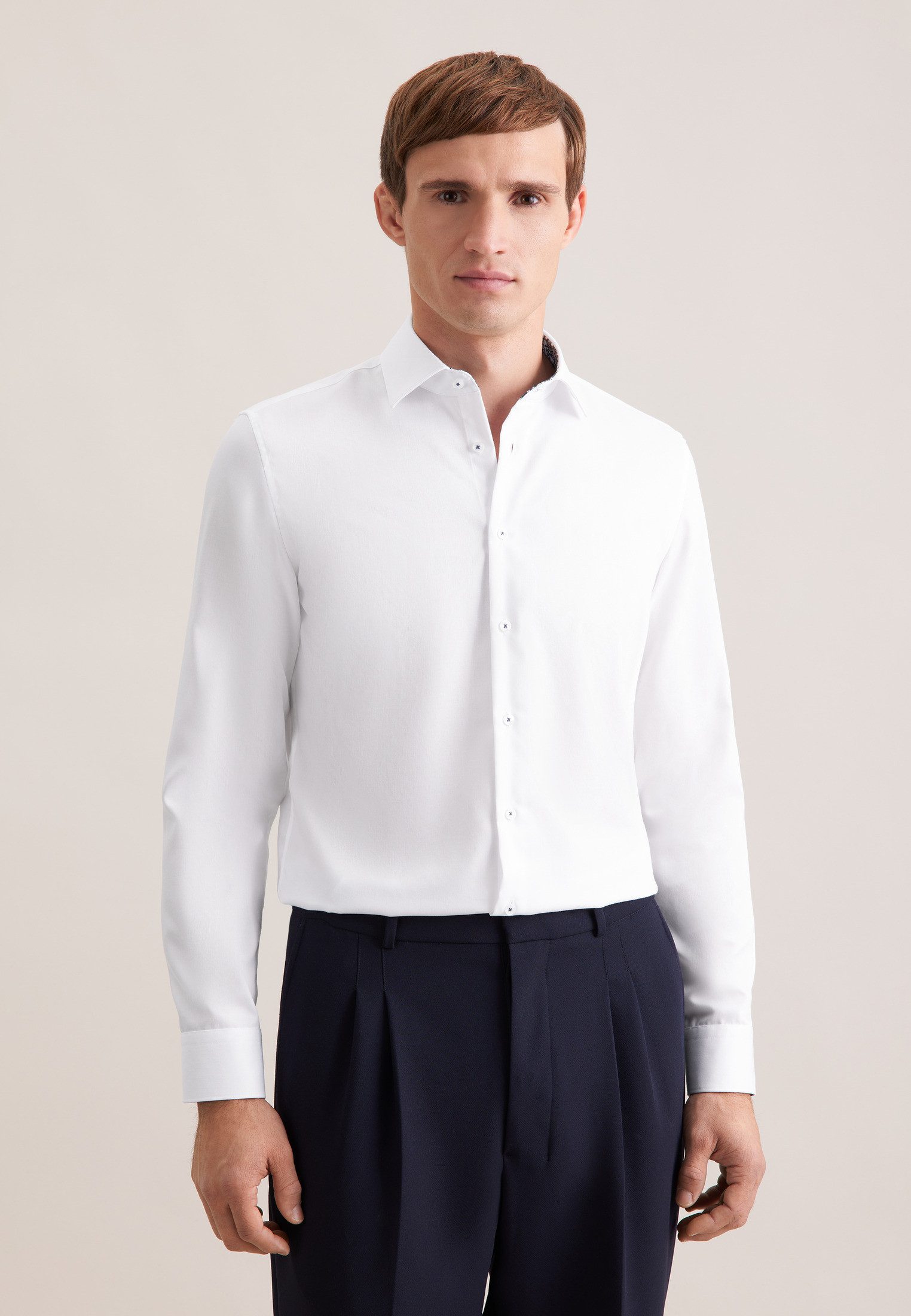 Businesshemd Schwarze Rose