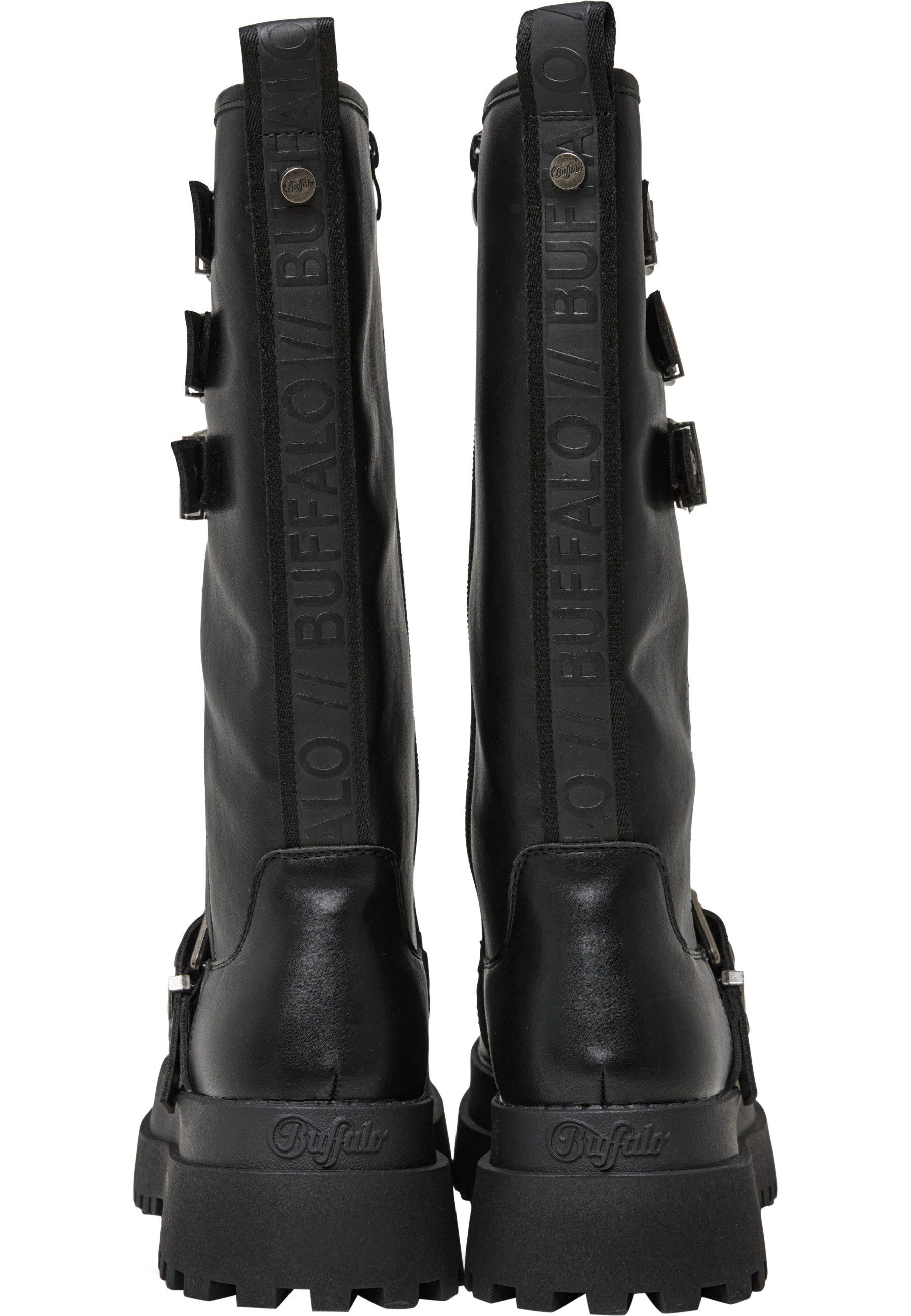 Buffalo Buffalo PLUTO MB RIV - VEGAN NAPPA Stiefel