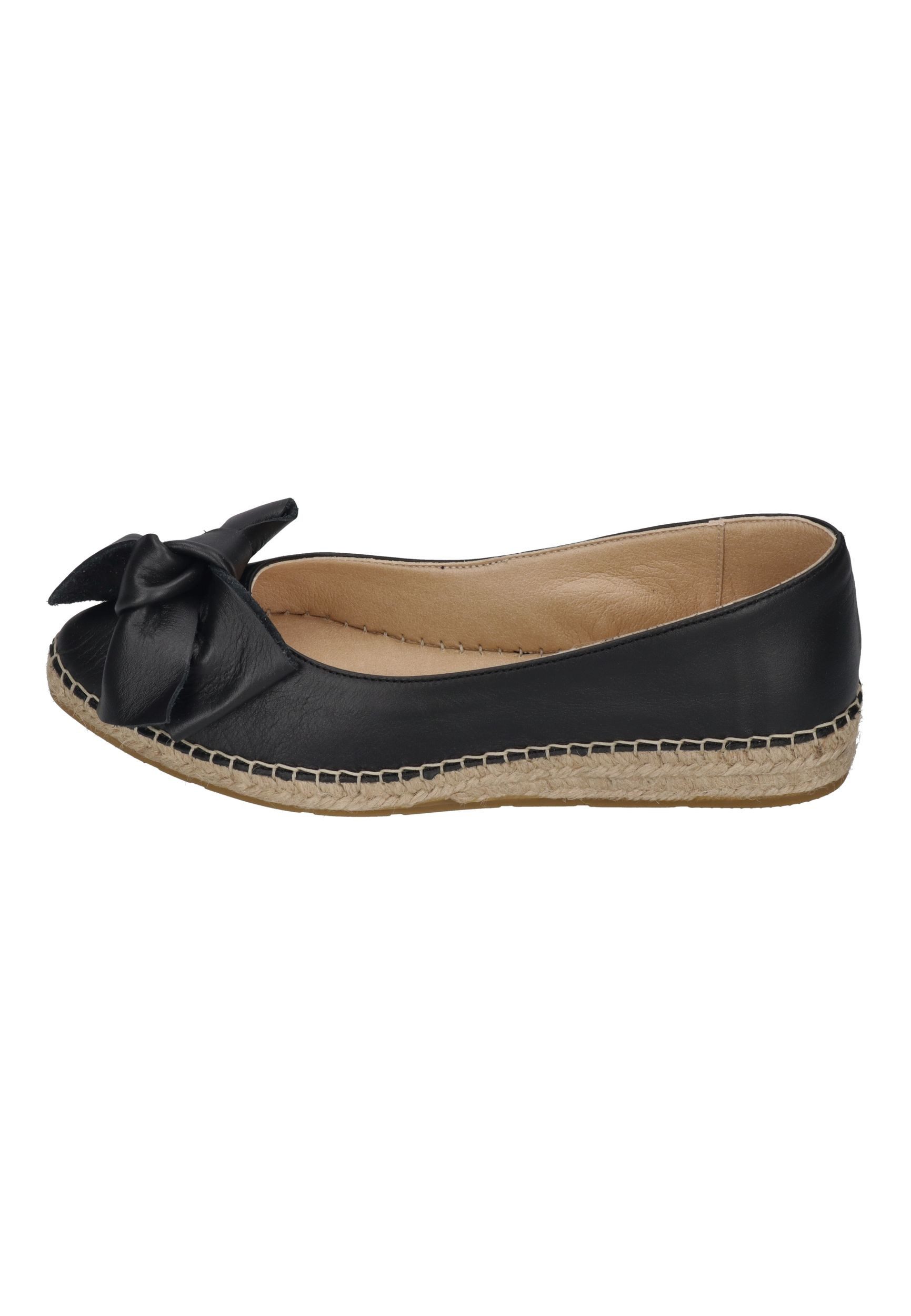 espadrij l´originale BALLERINE BOW CUIR Espadrille Noir