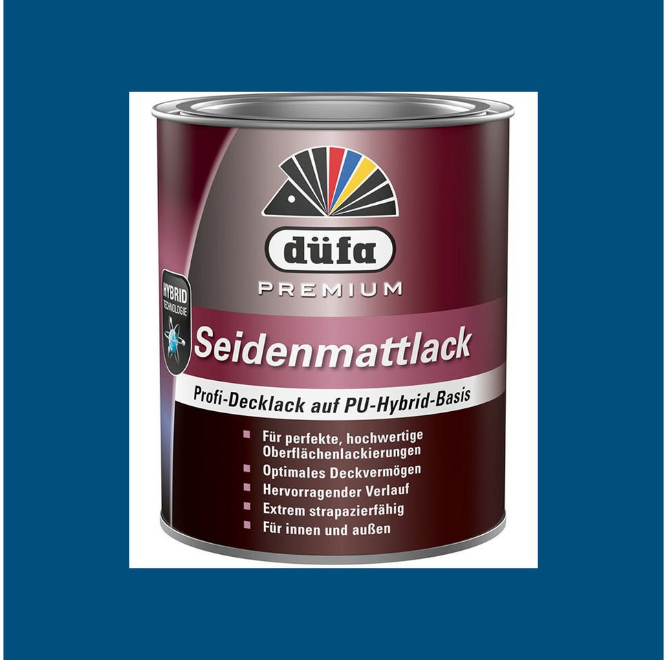 Thumbnail - düfa Lack PREMIUM Seidenmattlack 750 ml matter Buntlack, Profi-Decklack mit Hybridtechnologie
