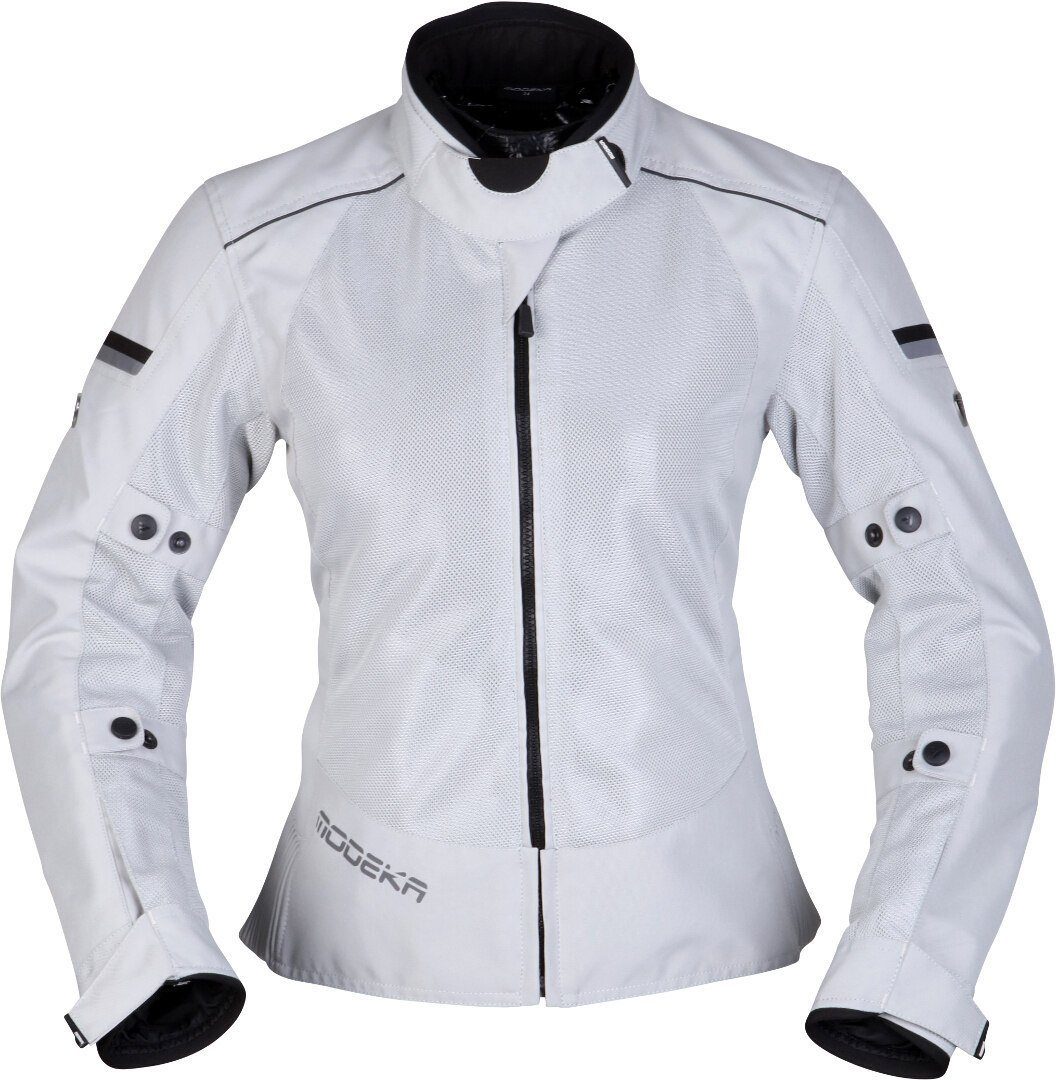 Motorradjacke Damen Motorrad Grey Veo Light Air Textiljacke Modeka