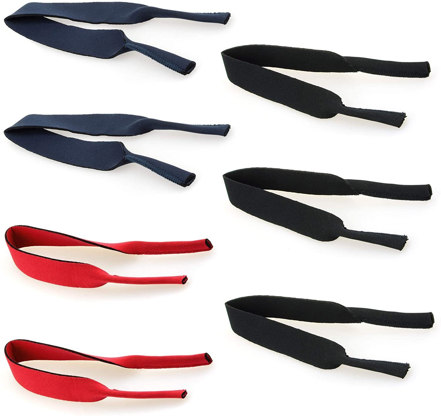 Edison & King Brillenband Neopren-Brillenband, Multipack - verschiedene Farben