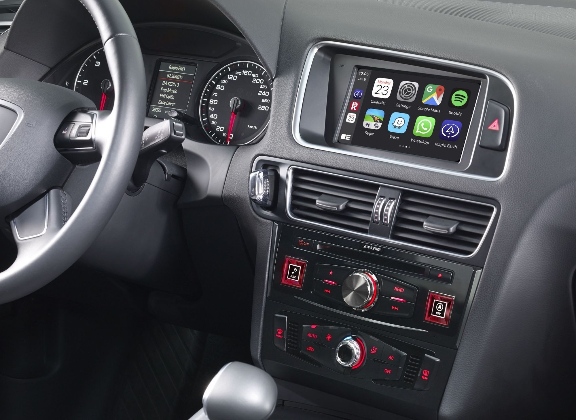 X703D-Q5 Premium-Infotainment-Audi Q5 (2009-2016) Navi Android Auto Autoradio