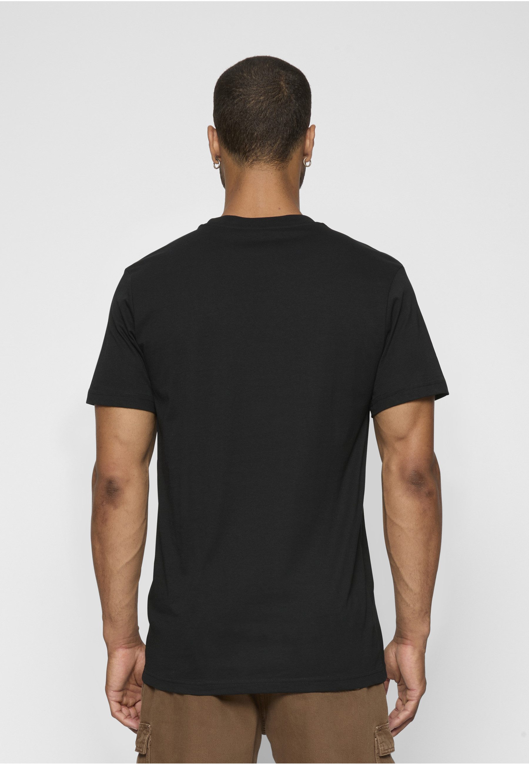 MisterTee T-Shirt MisterTee Herren Skull One Line Tee (1-tlg)
