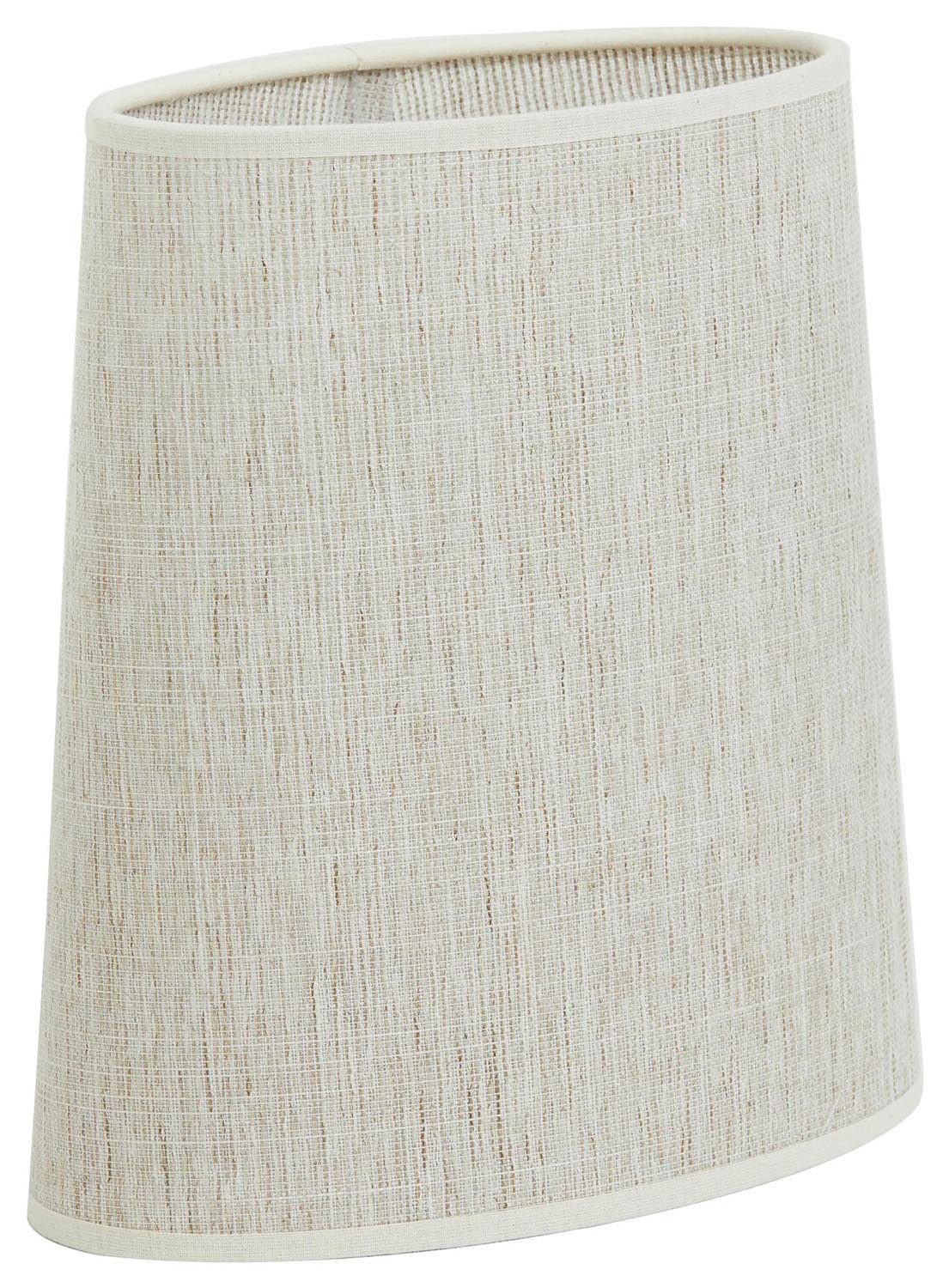 Light & Living Lampenschirm BRESKA, Perlweiß, Textil, B 25 x H 28 x T 21 cm