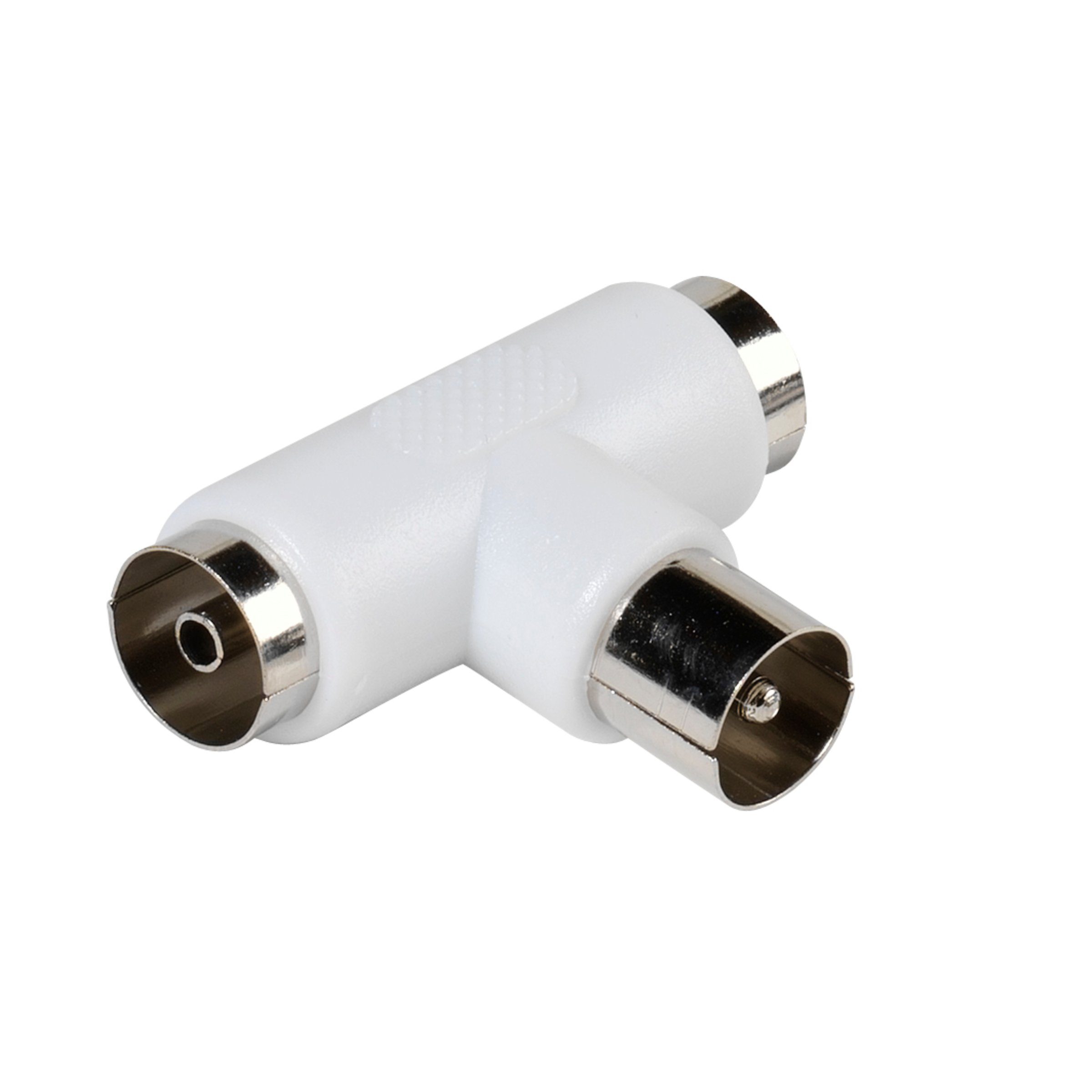 Vivanco Audio- & Video-Kabel, Koaxialkabel, Koaxial Adapter, Zweifachverteiler