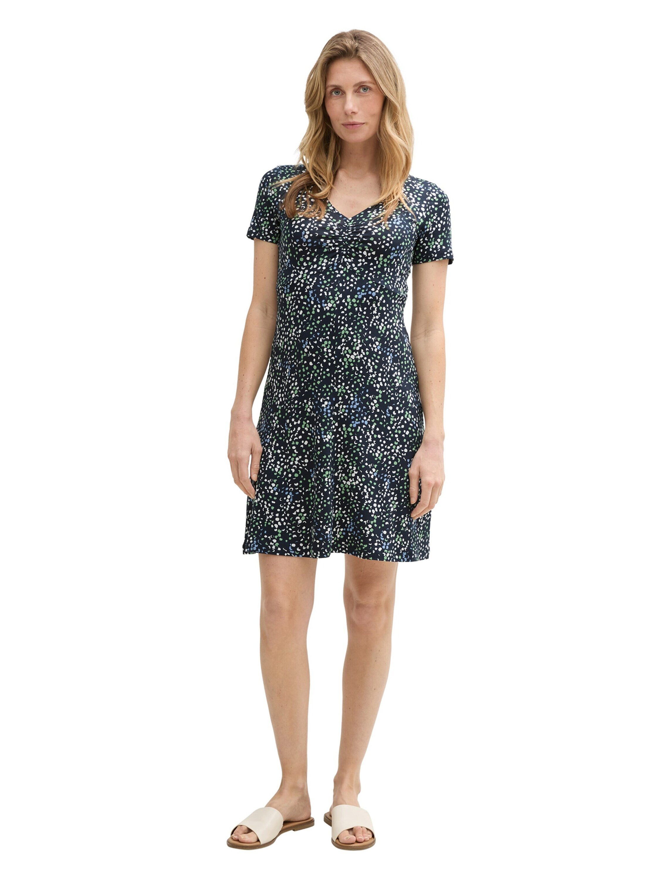 TOM TAILOR Sommerkleid (1-tlg) Drapiert/gerafft