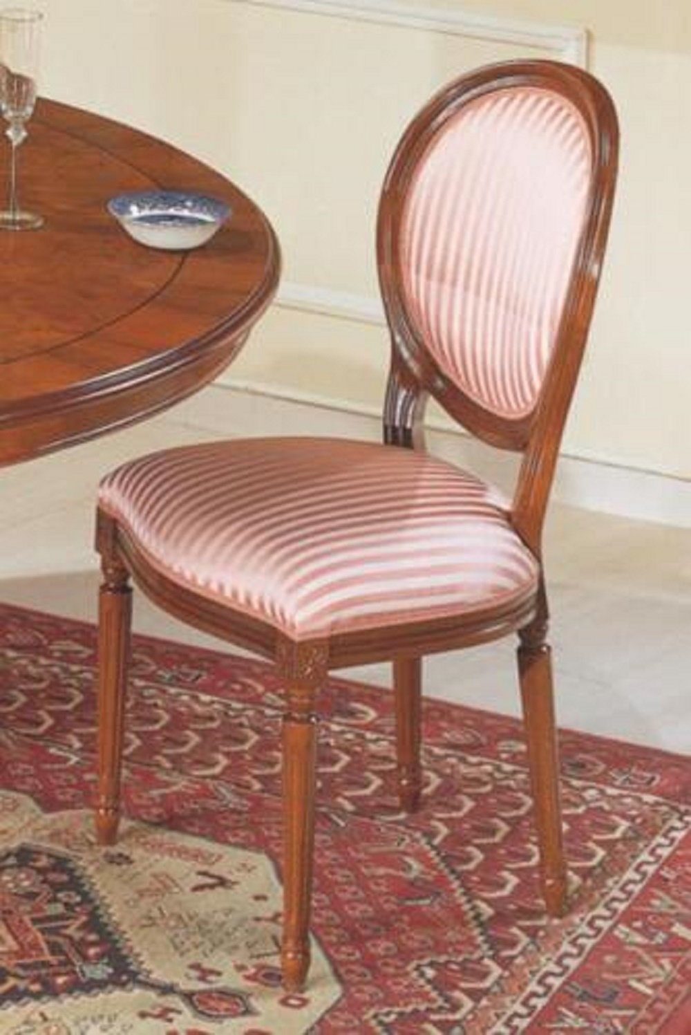 Esszimmerstuhl Stuhl Luxus Klassische Stuhl JVmoebel Holz Holzstuhl Stühle Design