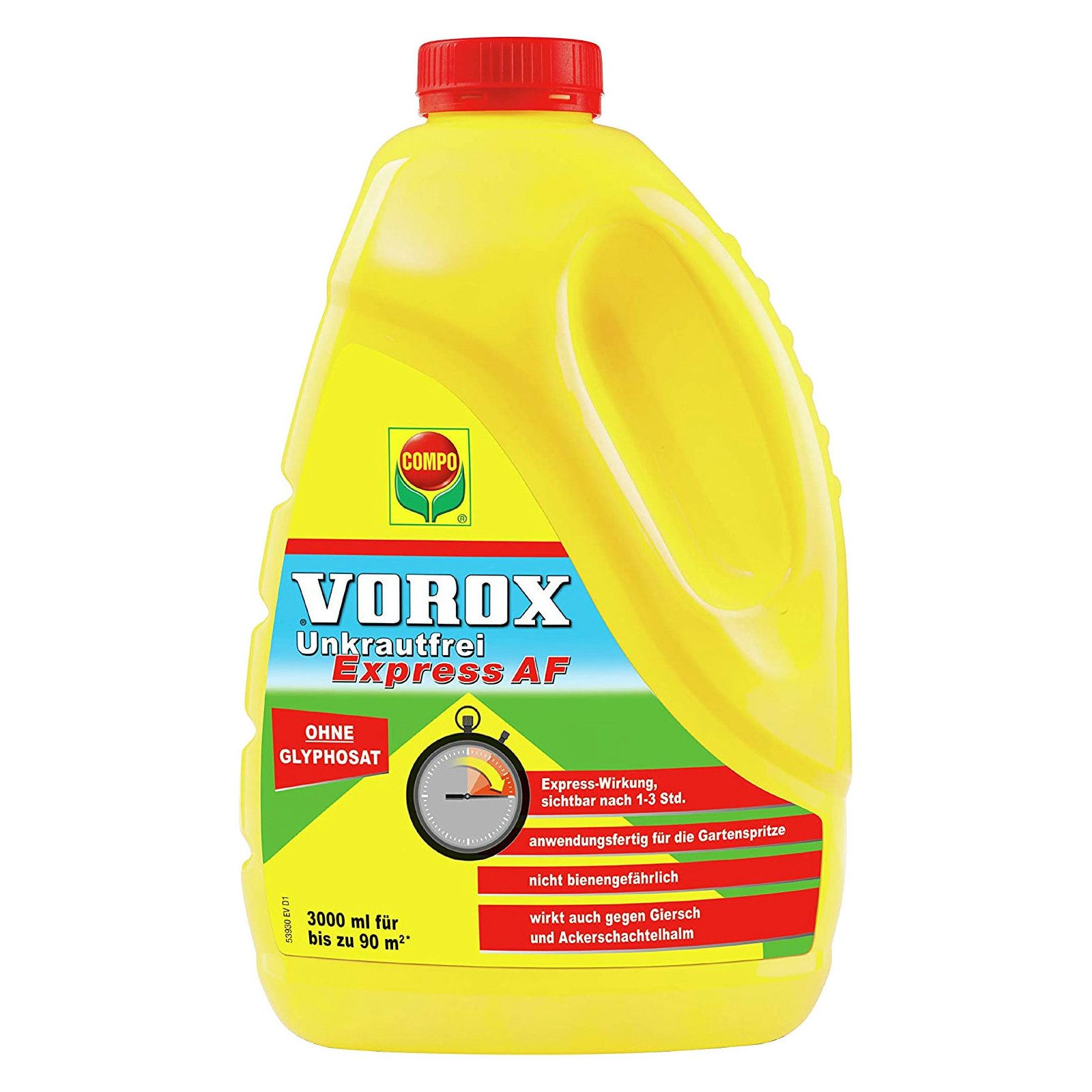 Compo Unkrautbekämpfungsmittel COMPO VOROX Unkrautfrei Express AF, 3 Liter