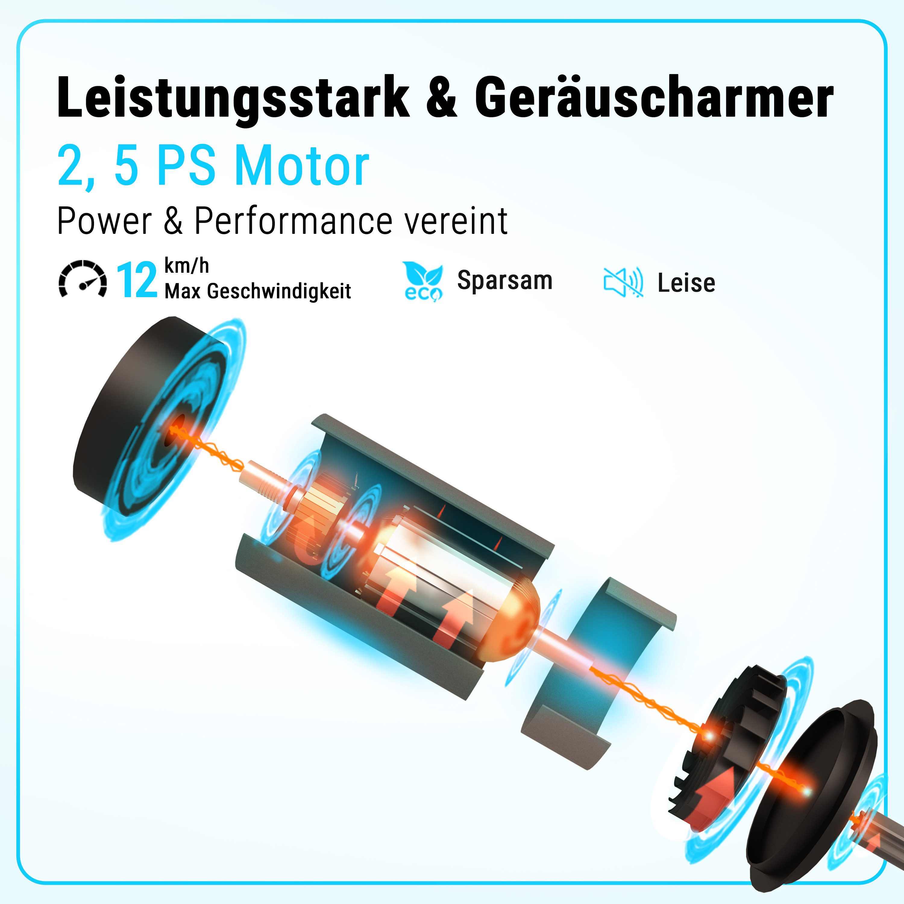 AsVIVA Laufband T21 2-in-1, App-kompatibel Bluetooth, 2,5 PS Motor, Klappbar & kompakt