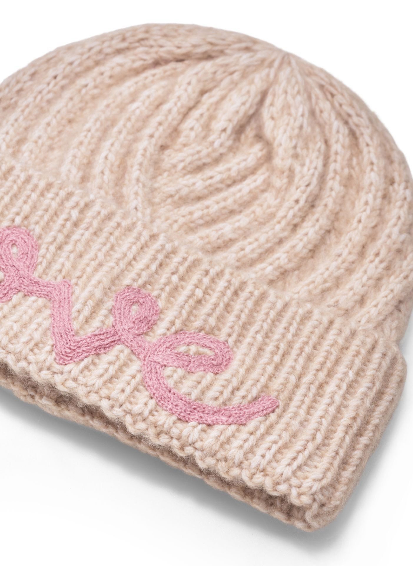 Codello Strickmütze Codello Mütze mit LOVE-Stickerei „Love“-Stickerei als s günstig online kaufen