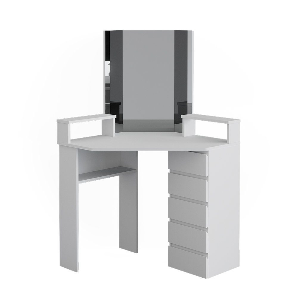 Vicco Schminktisch Tilda, Weiß, 113.3 cm günstig online kaufen
