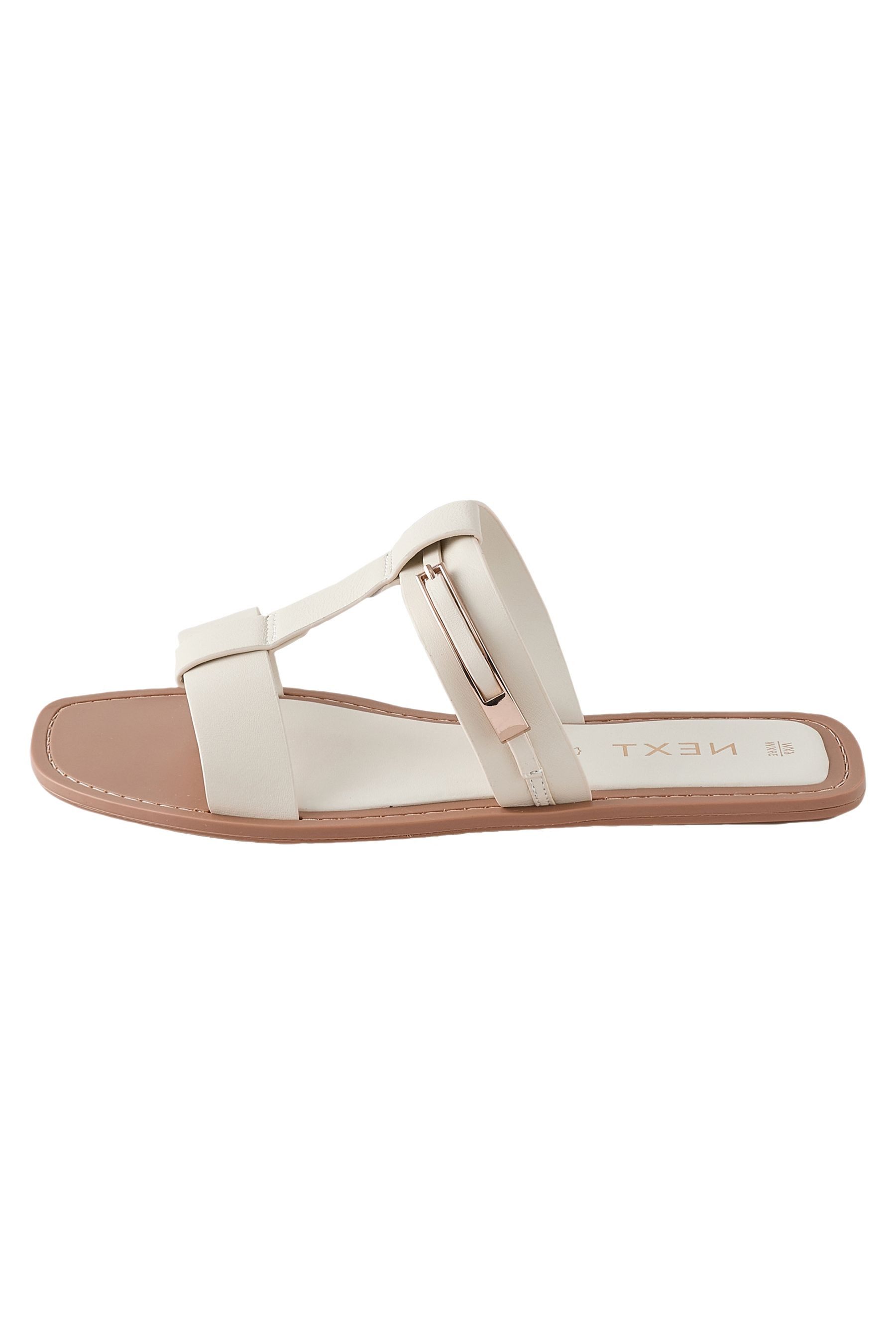 Sandalen mit Doppelschnalle, extra weite Passform Sandale