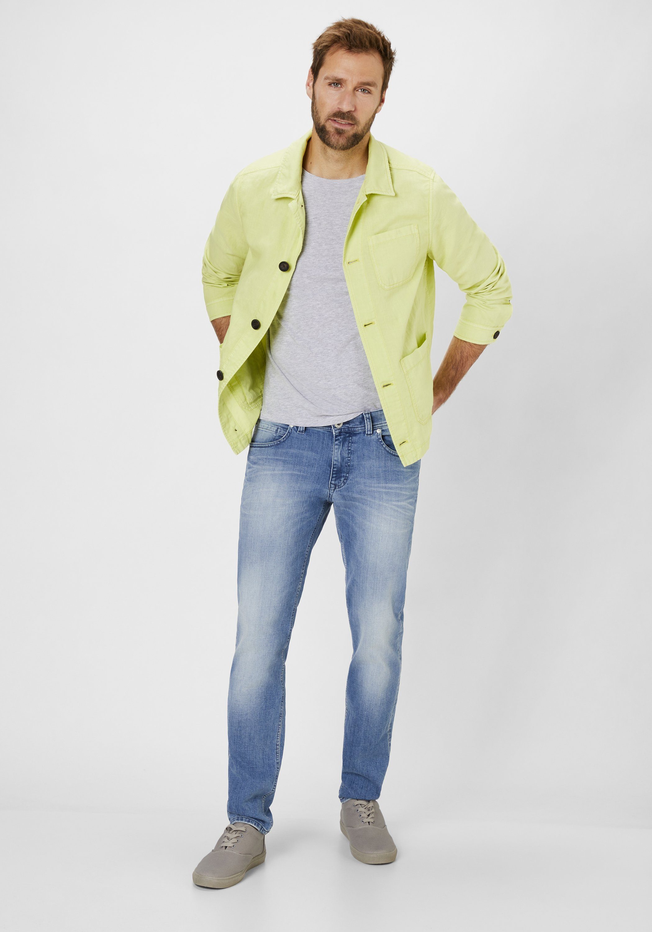 Redpoint Blouson Grover Modische Hemdjacke der Shades 16 Edition aus Lime