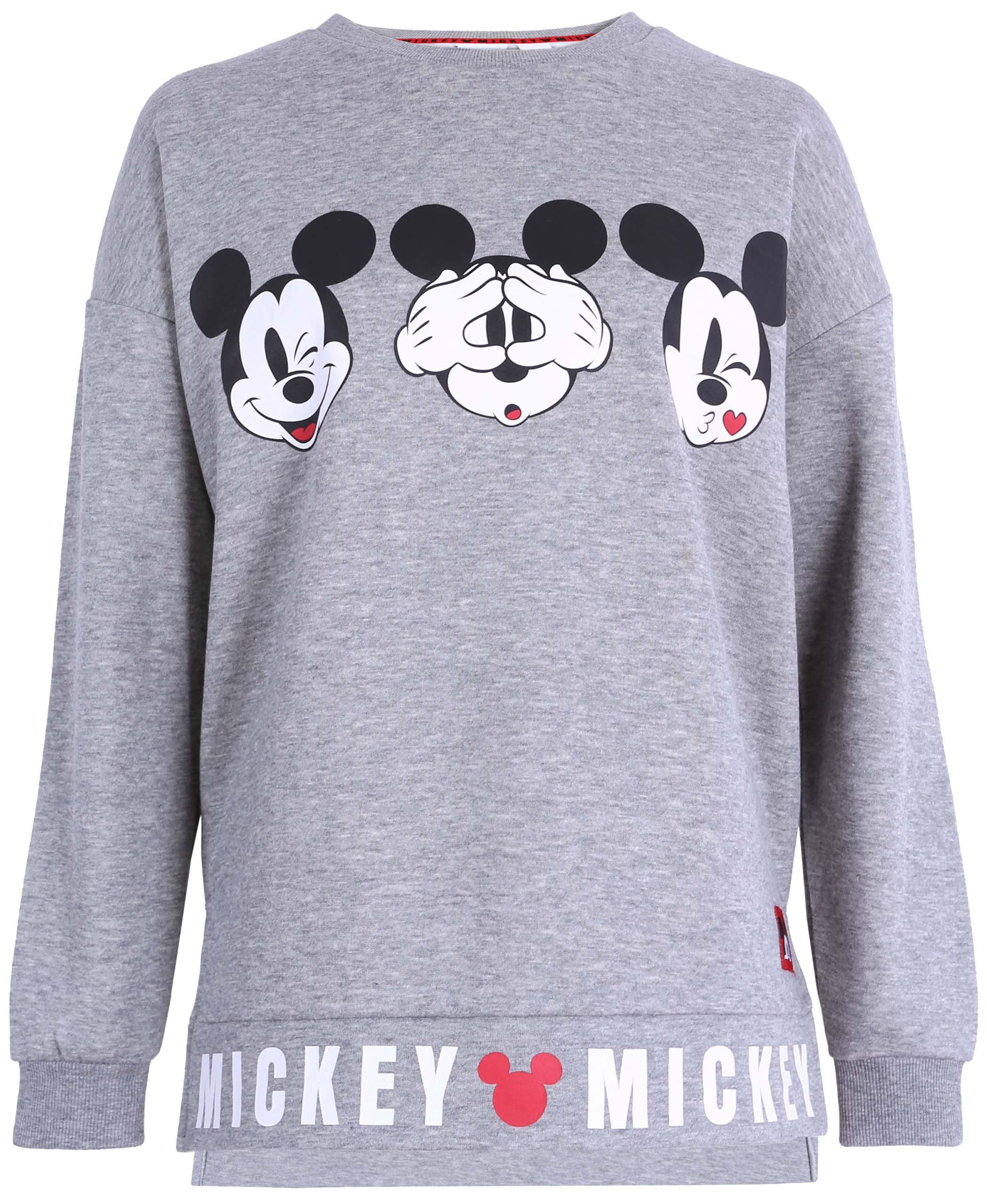 Sarcia.eu Sweatshirt Graue Bluse Mickey Maus DISNEY XS