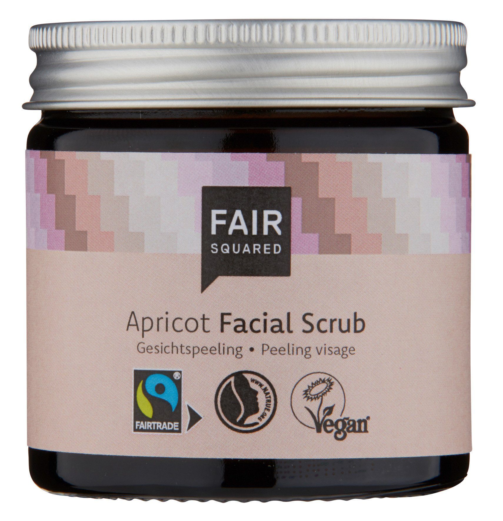 Squared Gesichtpeeling Aprikose 50 Sorgt Gesichtspeeling Textur 1-tlg., ausgeglichene Fair für SQUARED FAIR ml, eine