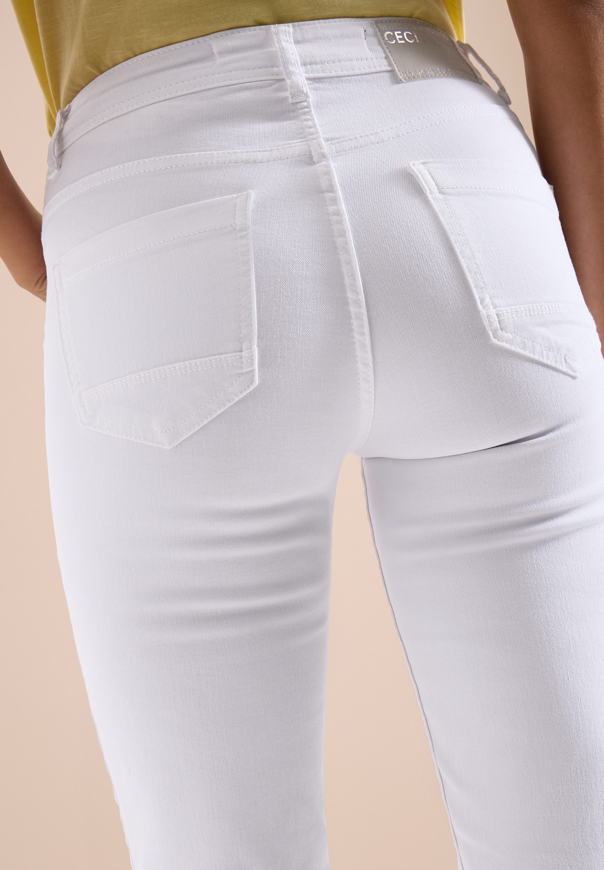 CECIL Caprijeans Style Toronto 3/4 Capri- Jeans im Slim Fit – Bild 4 von 5