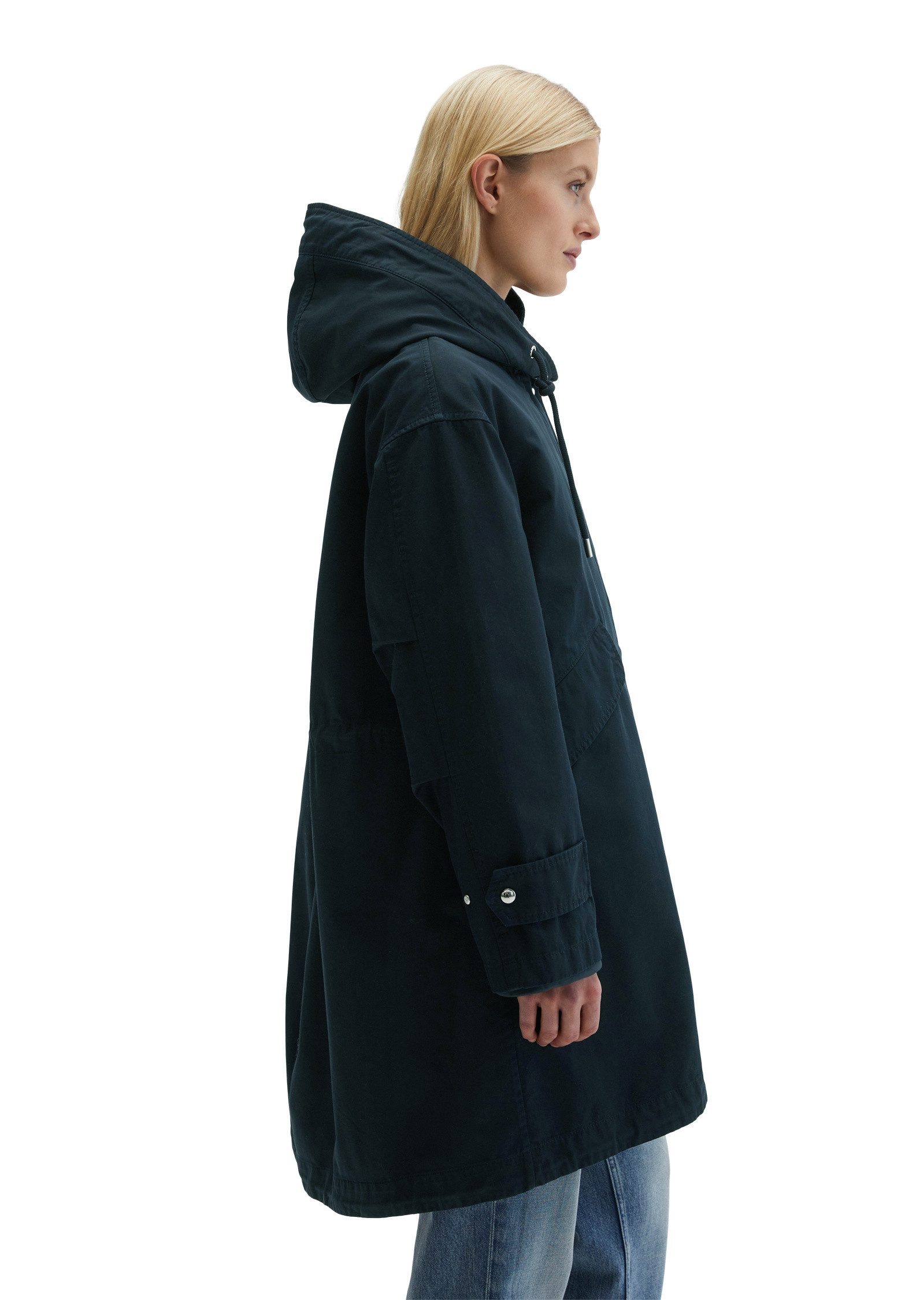 Marc O'Polo Kurzmantel aus Organic Cotton-Twill